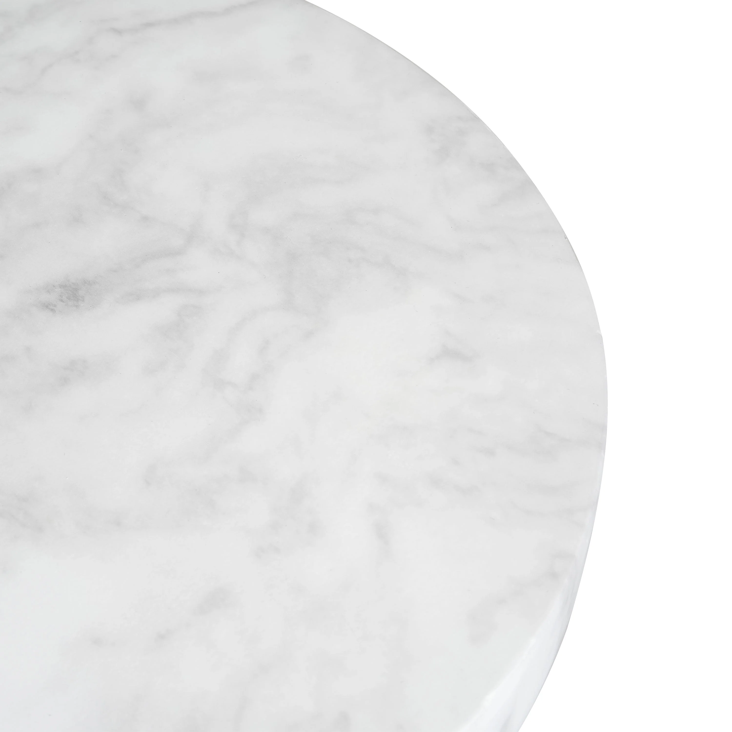 Outdoor Ponti Travertine Side Table, White - Image 8