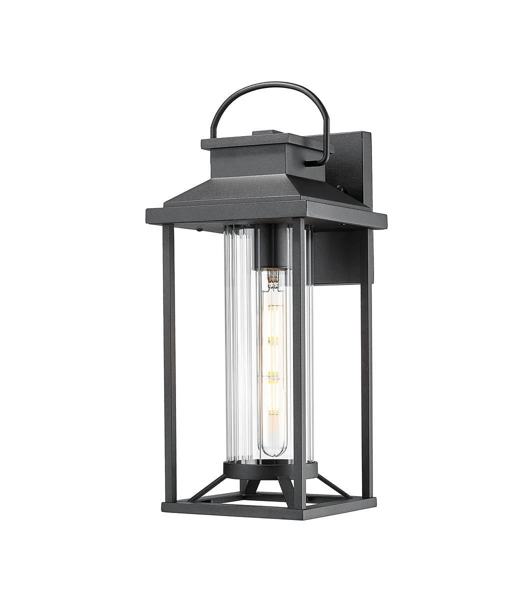 Outdoor Porch Lights Textured Black Exterior Lighting Fixtures Wall Mount - Image 3
