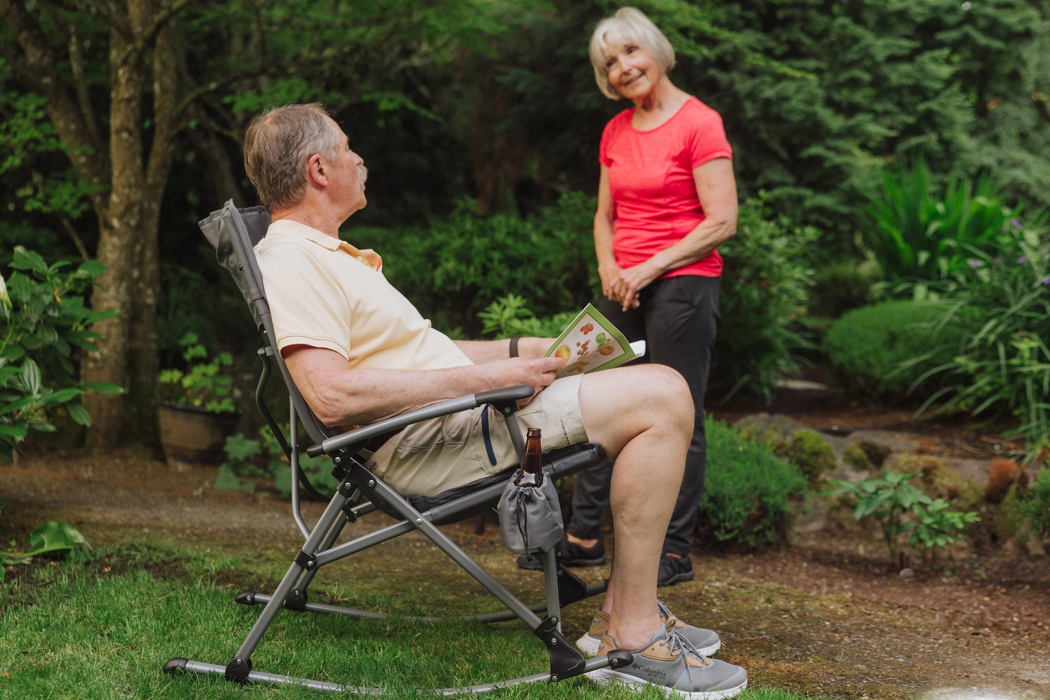 Outdoor Rocking Camp Chair - Image 20