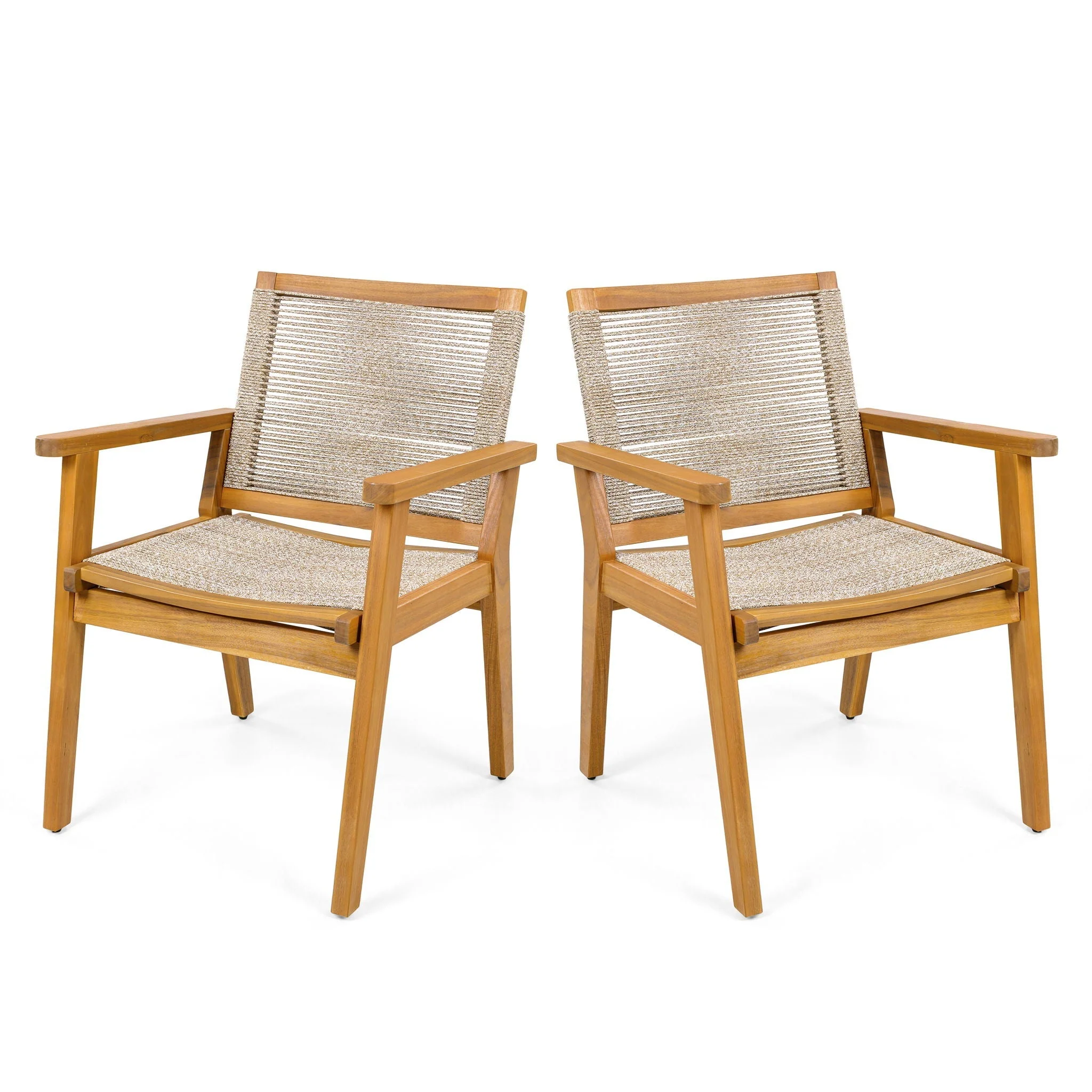 Outdoor Rope Dining Chair (Set of 2) - Image 2