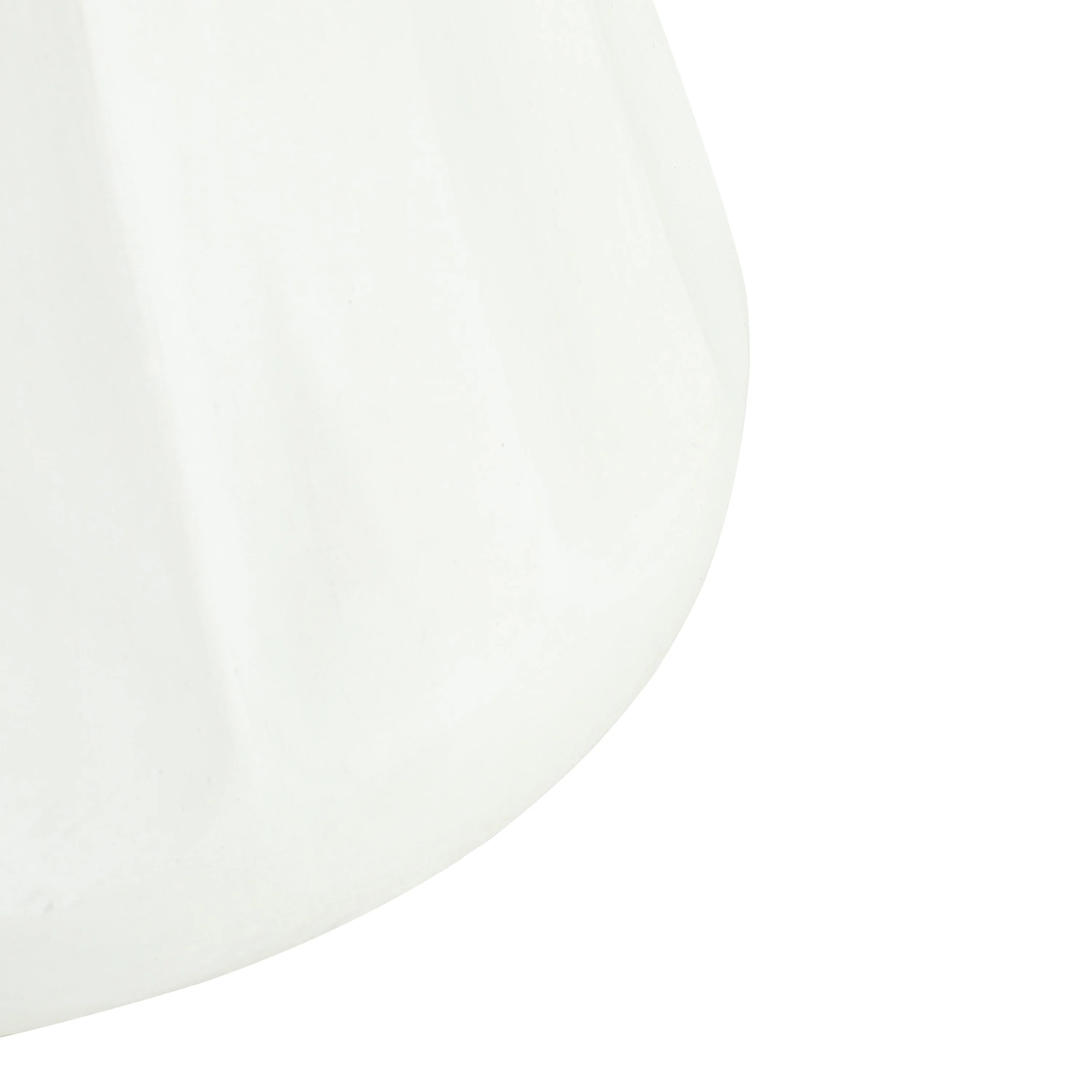 Outdoor Round Concrete Antique White Side Table - Image 3