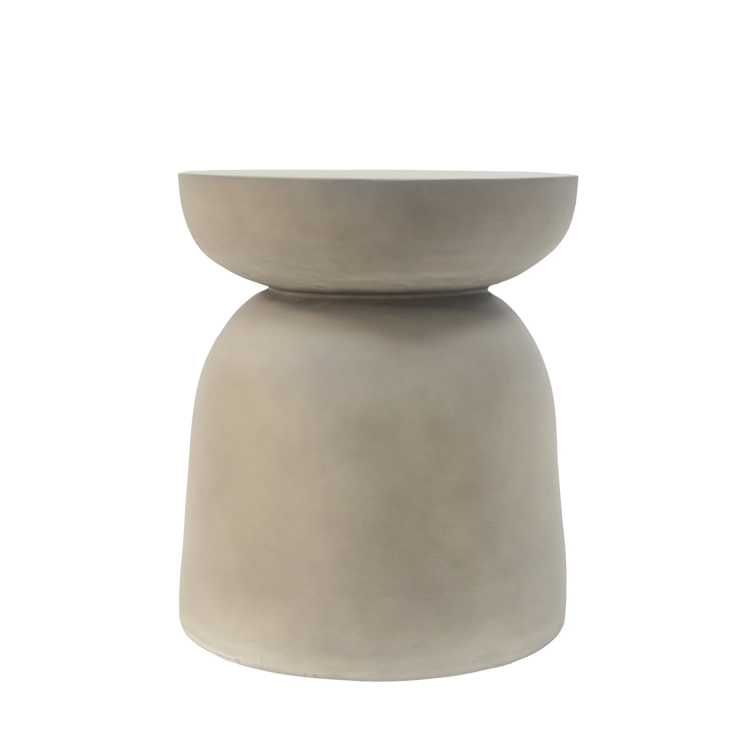 Outdoor Round Top MGO Drum Side/End Table - Image 3