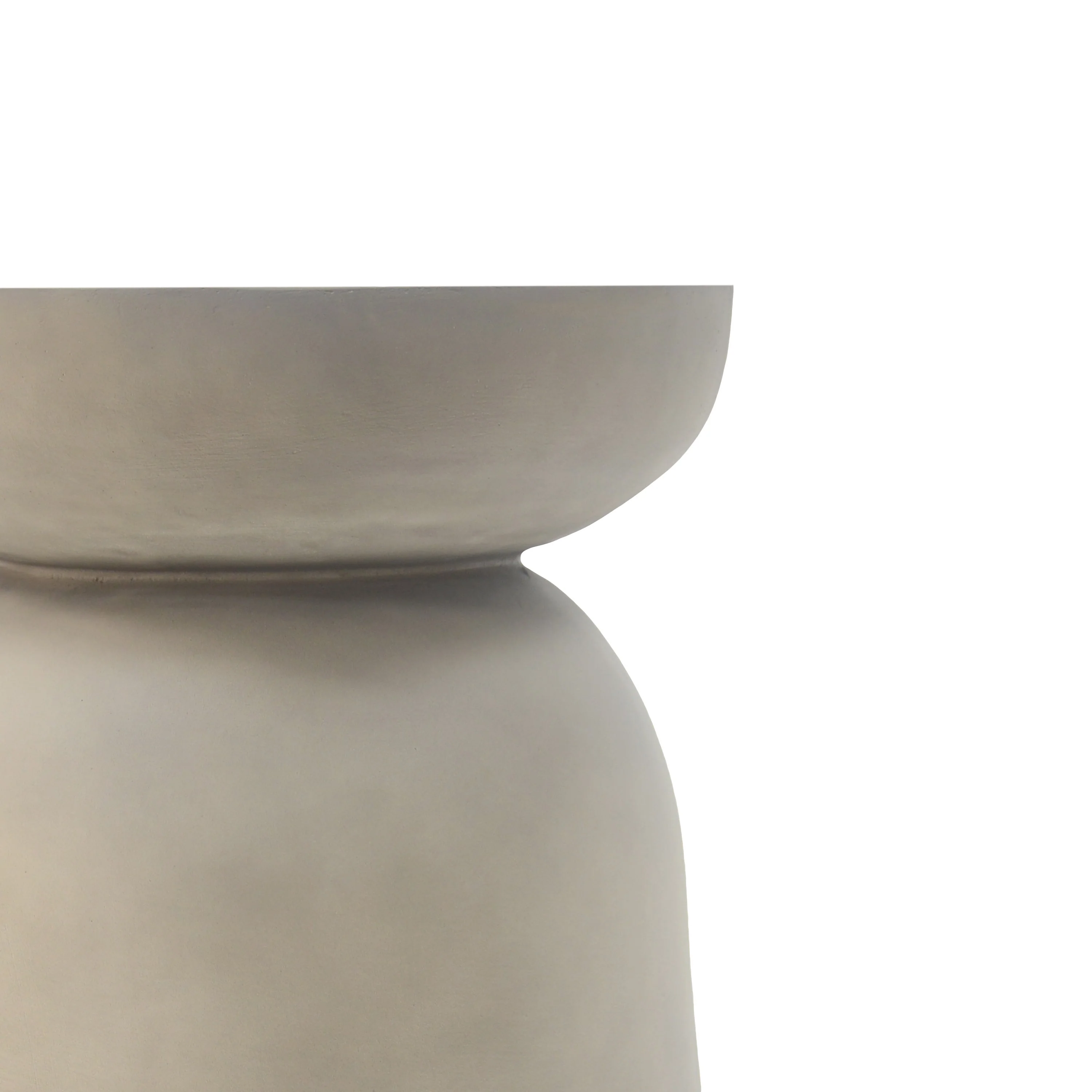 Outdoor Round Top MGO Drum Side/End Table - Image 6