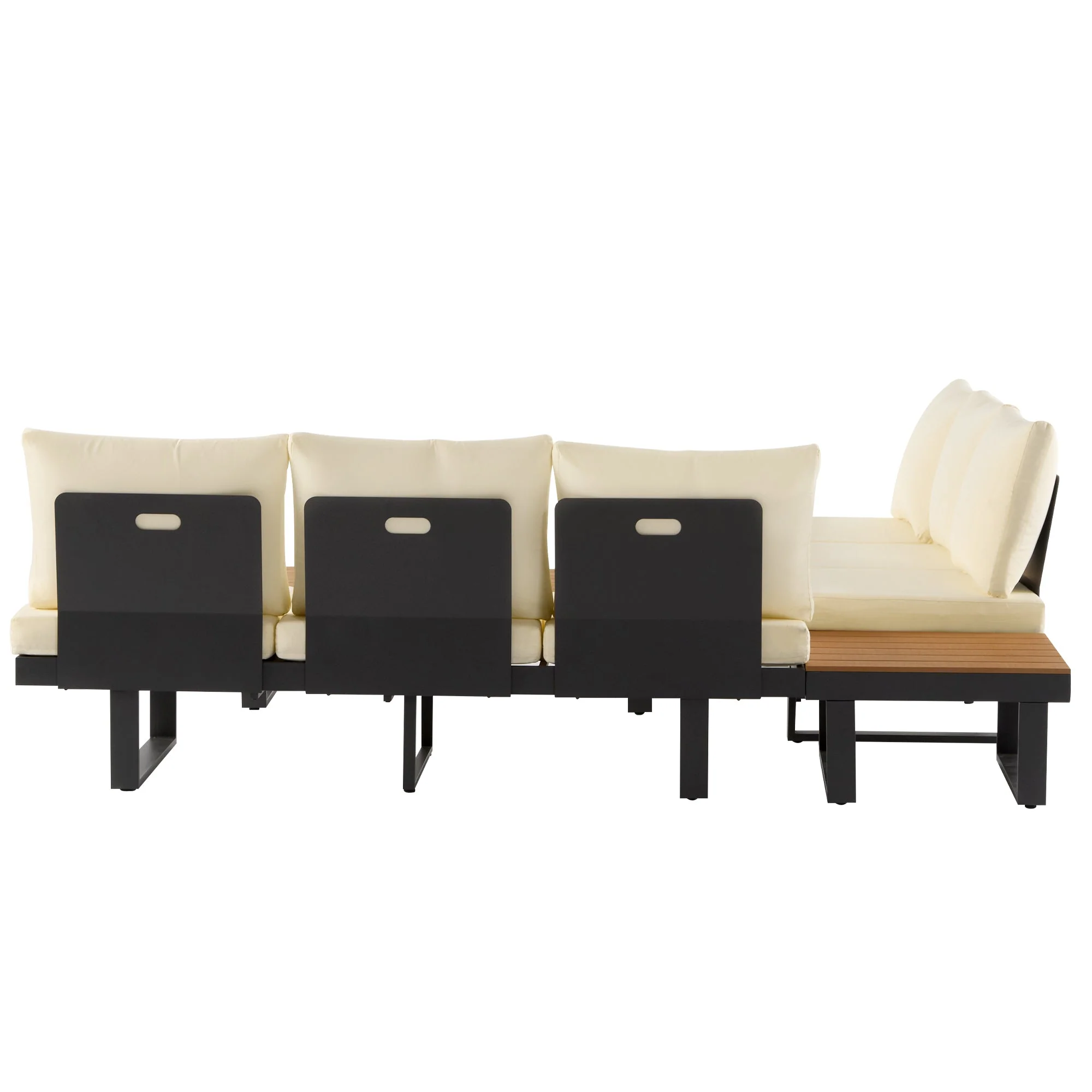 Outdoor Sectional Sofa Set with Adjustable Reclining Seats - Image 29