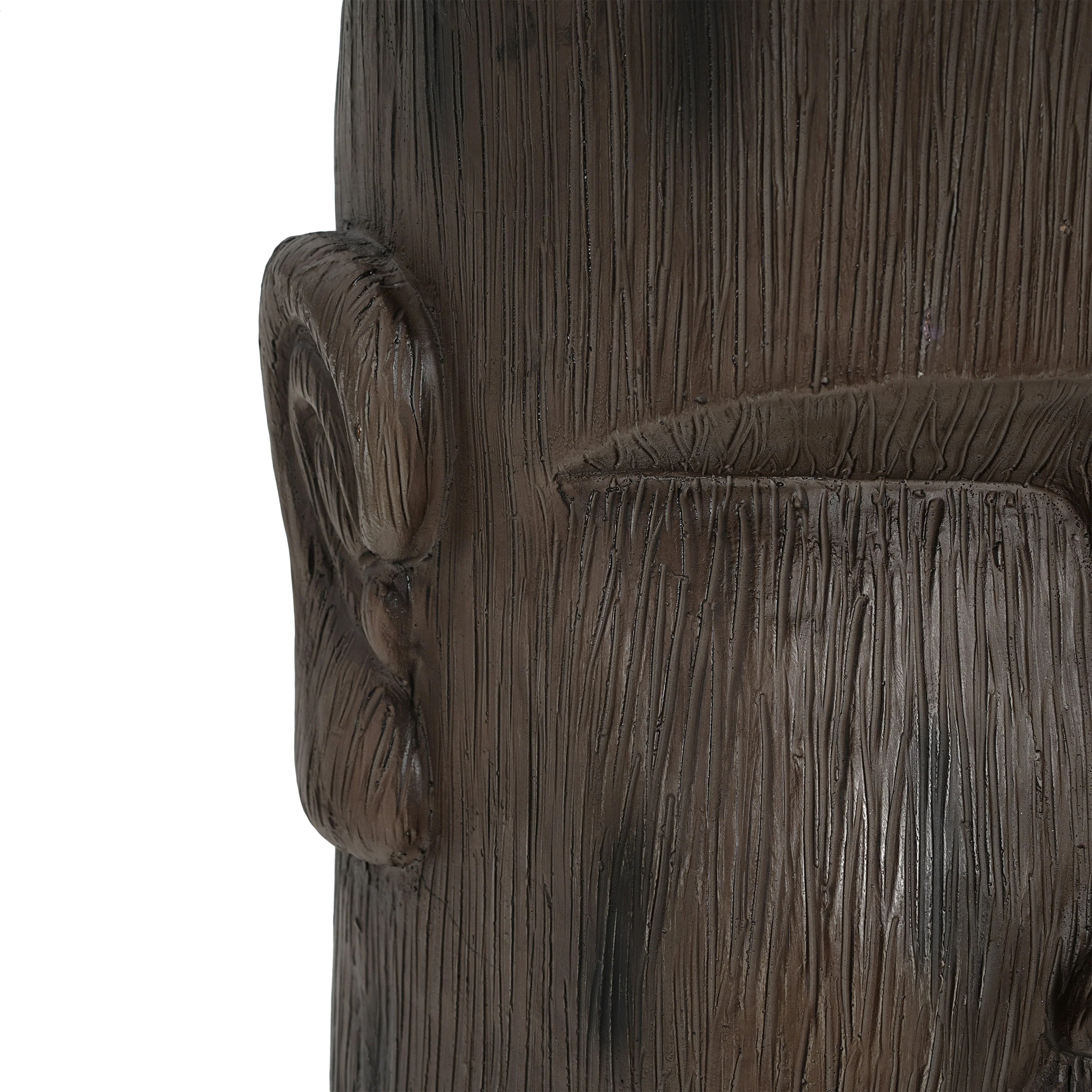 Outdoor Side Table - Easter Island Moai Statue Pedestal - Image 9