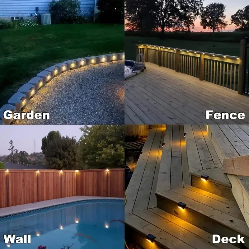 Outdoor Solar Deck Lights – Waterproof LED Fence & Step Lamps for Yard & Pathway - Image 13