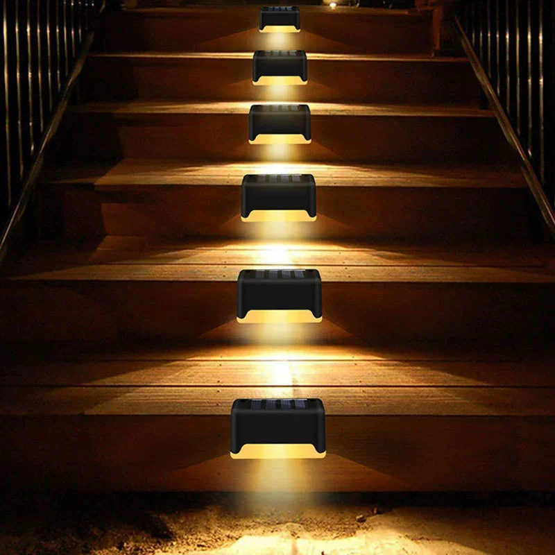 Outdoor Solar Deck Lights – Waterproof LED Fence & Step Lamps for Yard & Pathway - Image 3