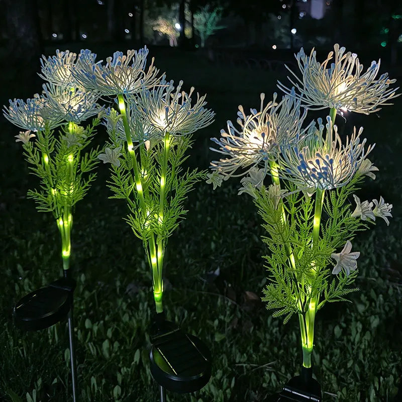 Outdoor Solar Garden Lights Flower Yard Lawn Courtyard Decoration Waterproof LED - Image 10