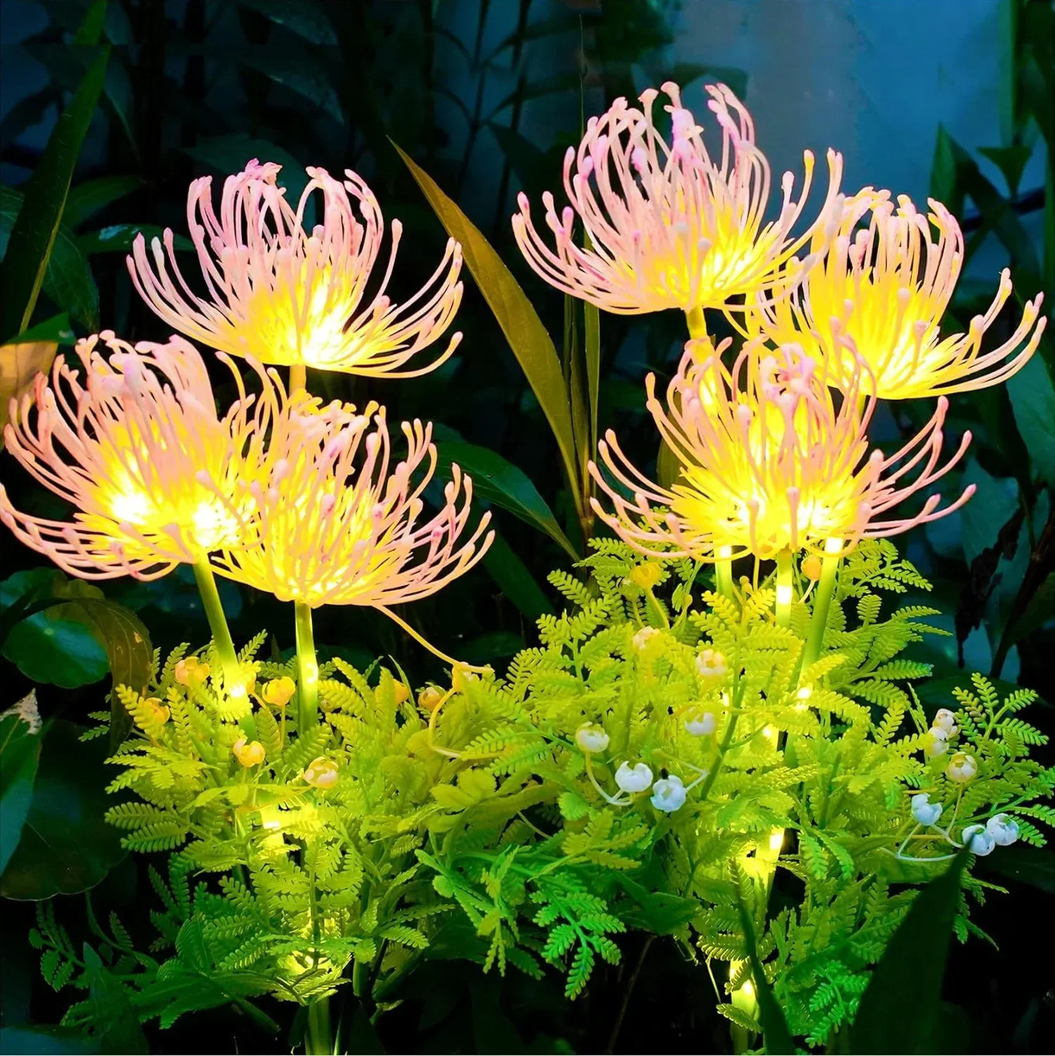 Outdoor Solar Garden Lights Flower Yard Lawn Courtyard Decoration Waterproof LED - Image 7