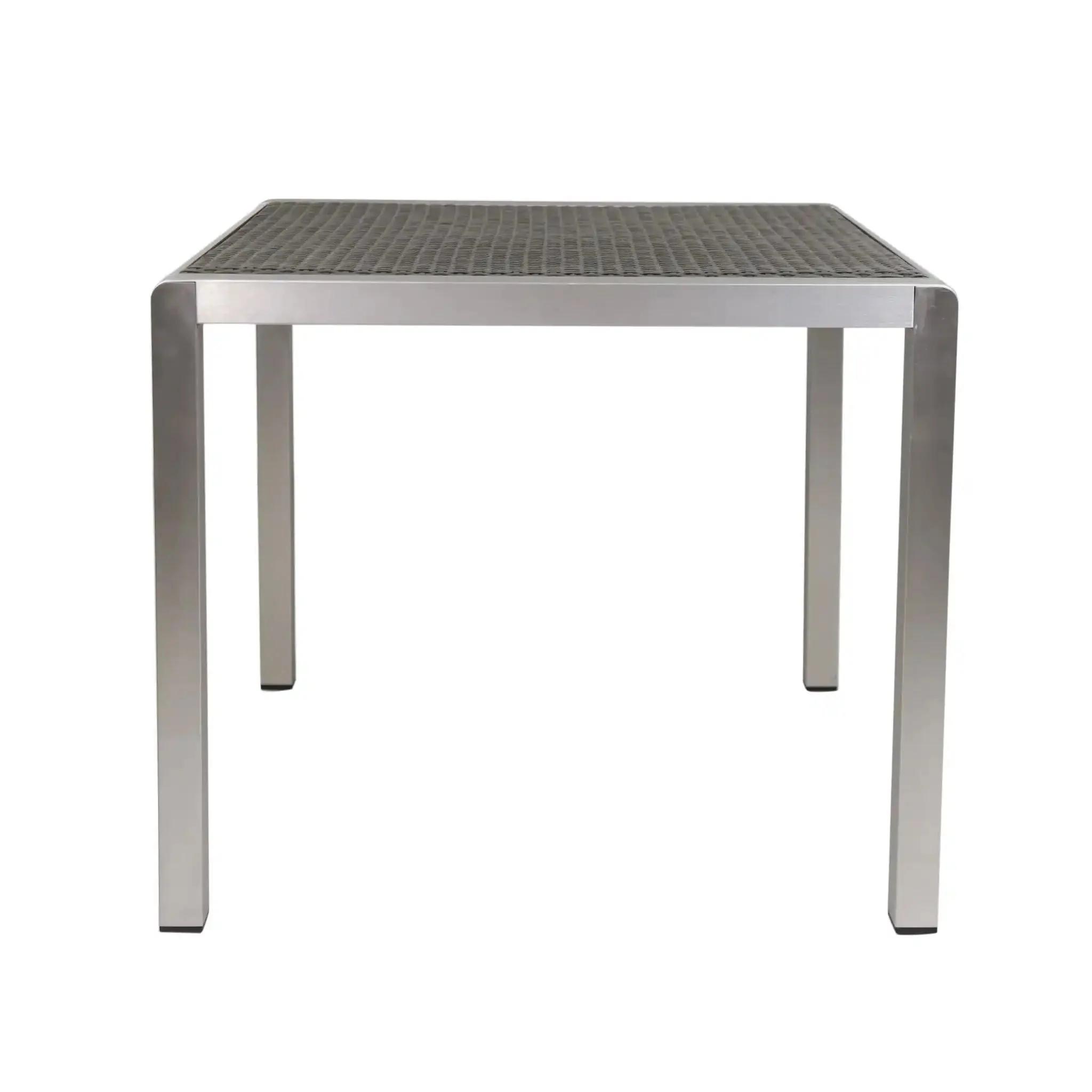 Outdoor Square Dining Table With Aluminum Frame - Image 8