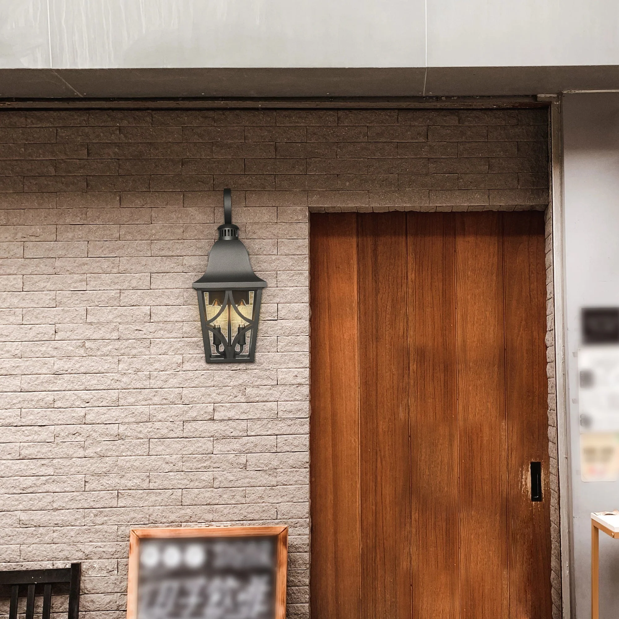 Outdoor Wall Light Fixtures Waterproof Exterior Wall Sconce Porch Lights - Image 9