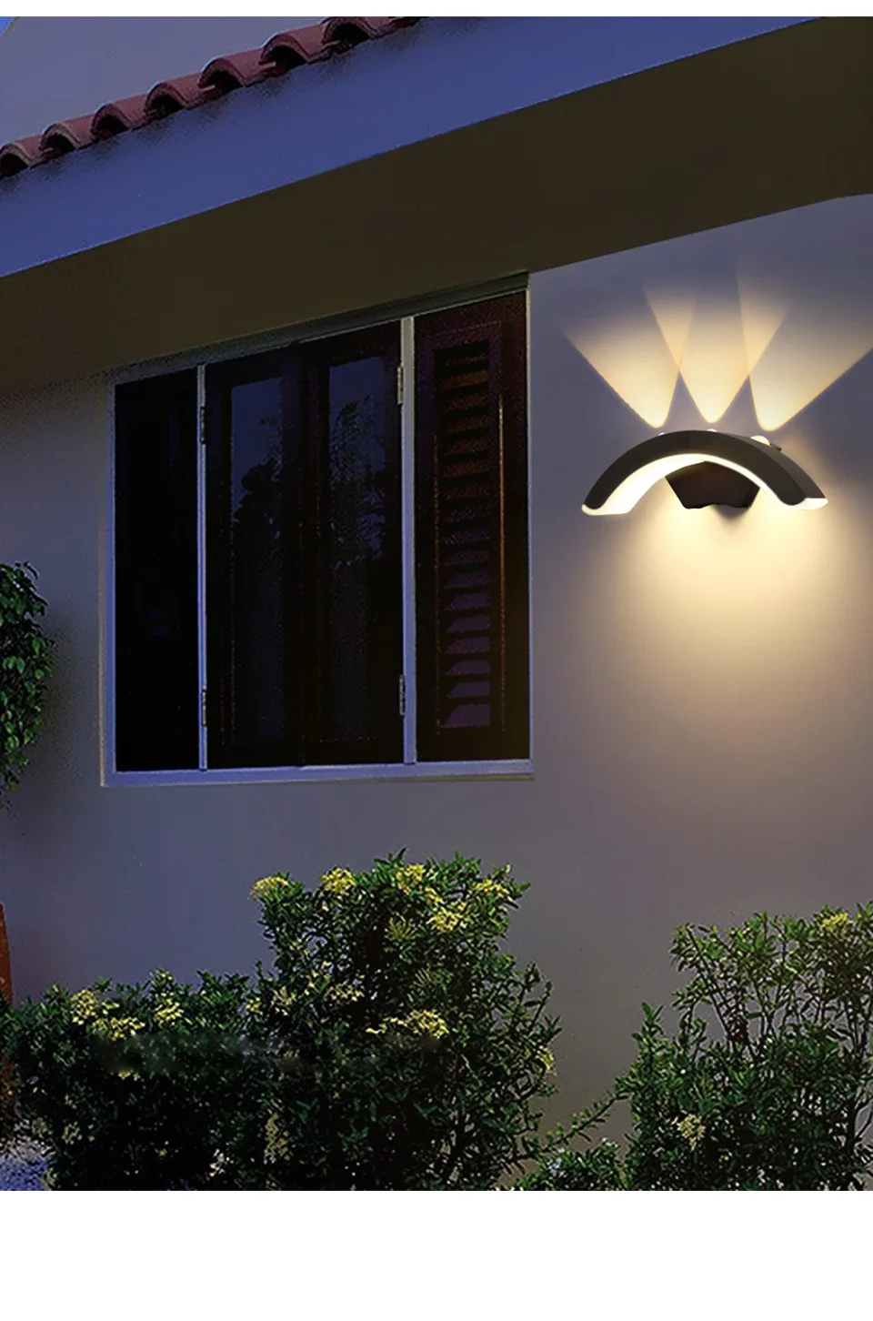 Outdoor Wall Light IP66 Waterproof 10W LED Sconce for Garden & Balcony - Image 7