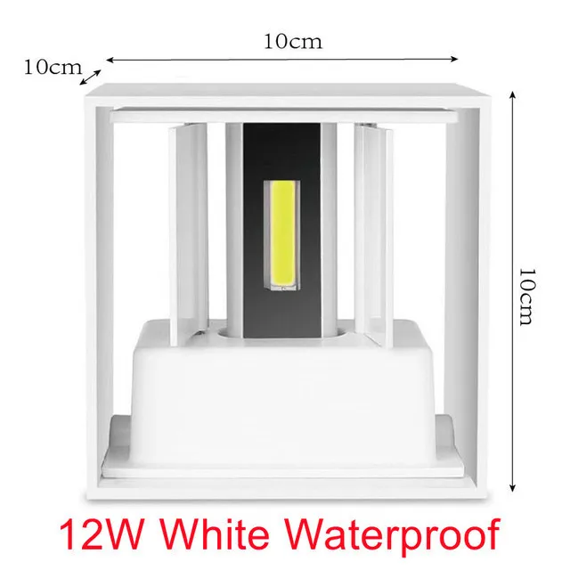 Outdoor Waterproof LED Wall Light – 12W IP65 Garden Lamp Sconce for Porch & Patio - Image 14