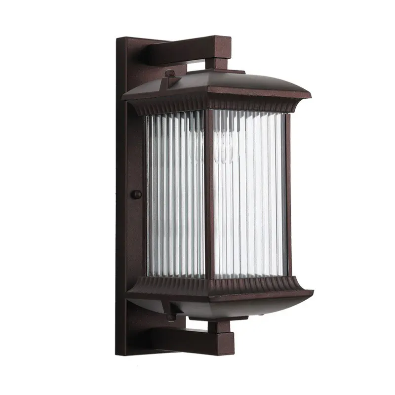 Outdoor Waterproof Metal Wall Lamp AC90-260V Exterior Porch Garden Villa Light - Image 6