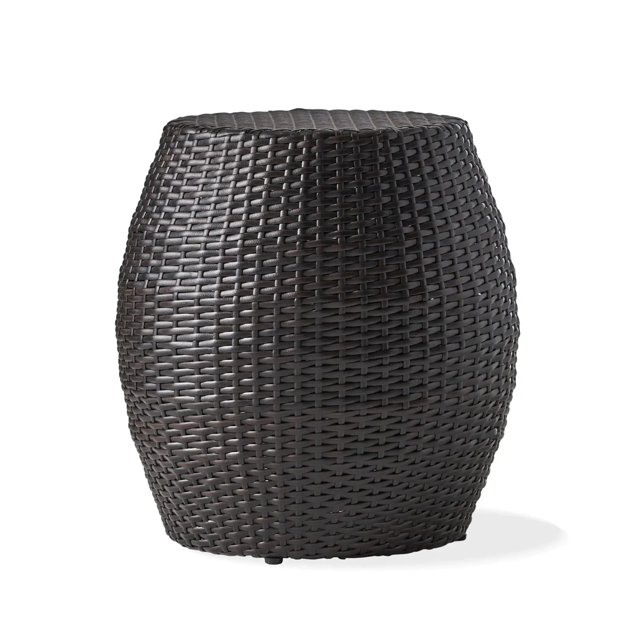 Outdoor Wicker Patio Side Table - Image 2