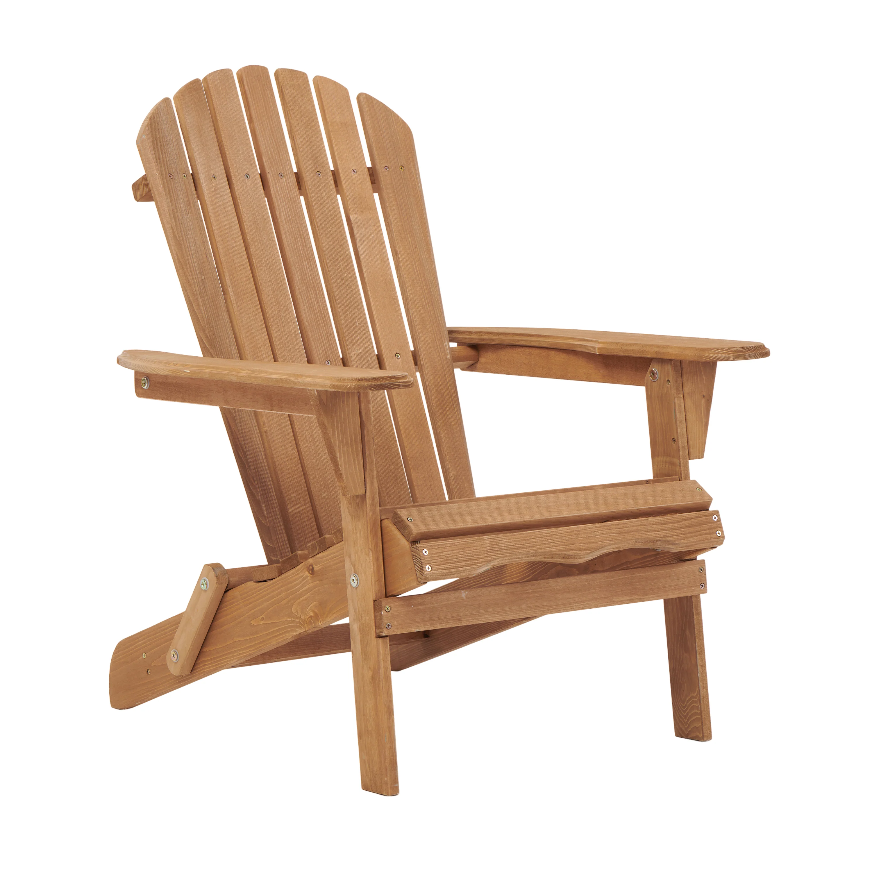 Outdoor Wooden Folding Adirondack Chair Set of 2 - Image 14