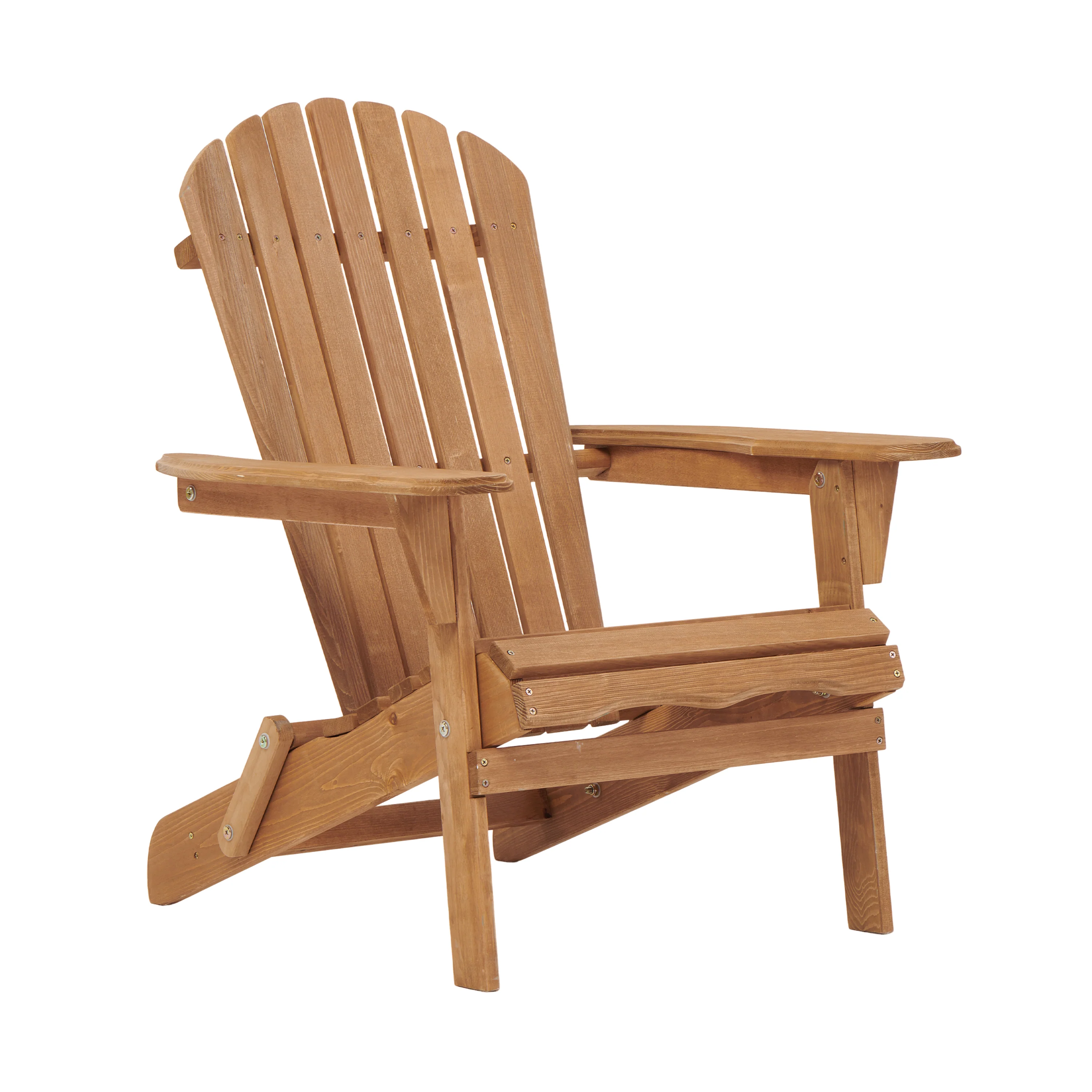 Outdoor Wooden Folding Adirondack Chair Set of 2 - Image 15