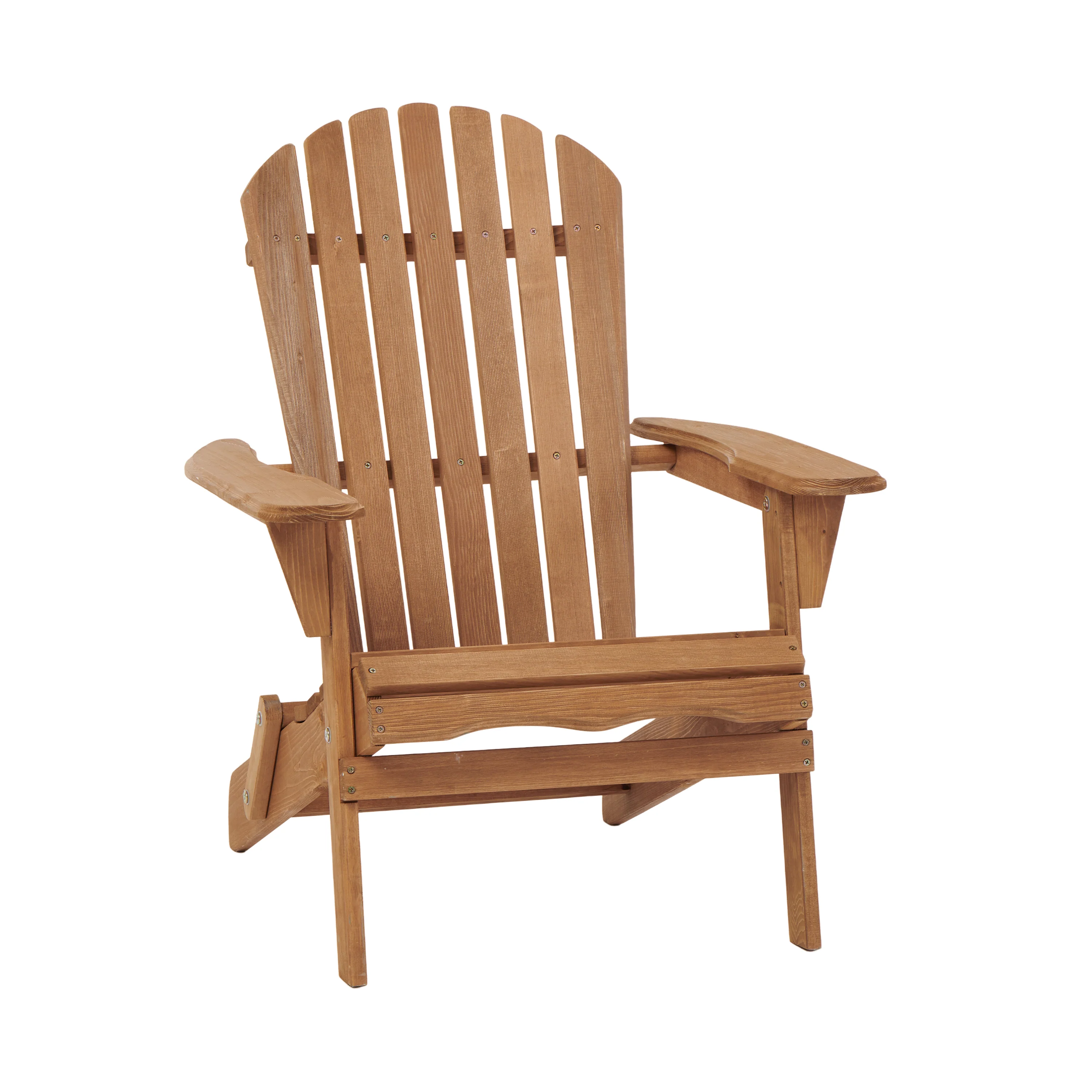 Outdoor Wooden Folding Adirondack Chair Set of 2 - Image 16