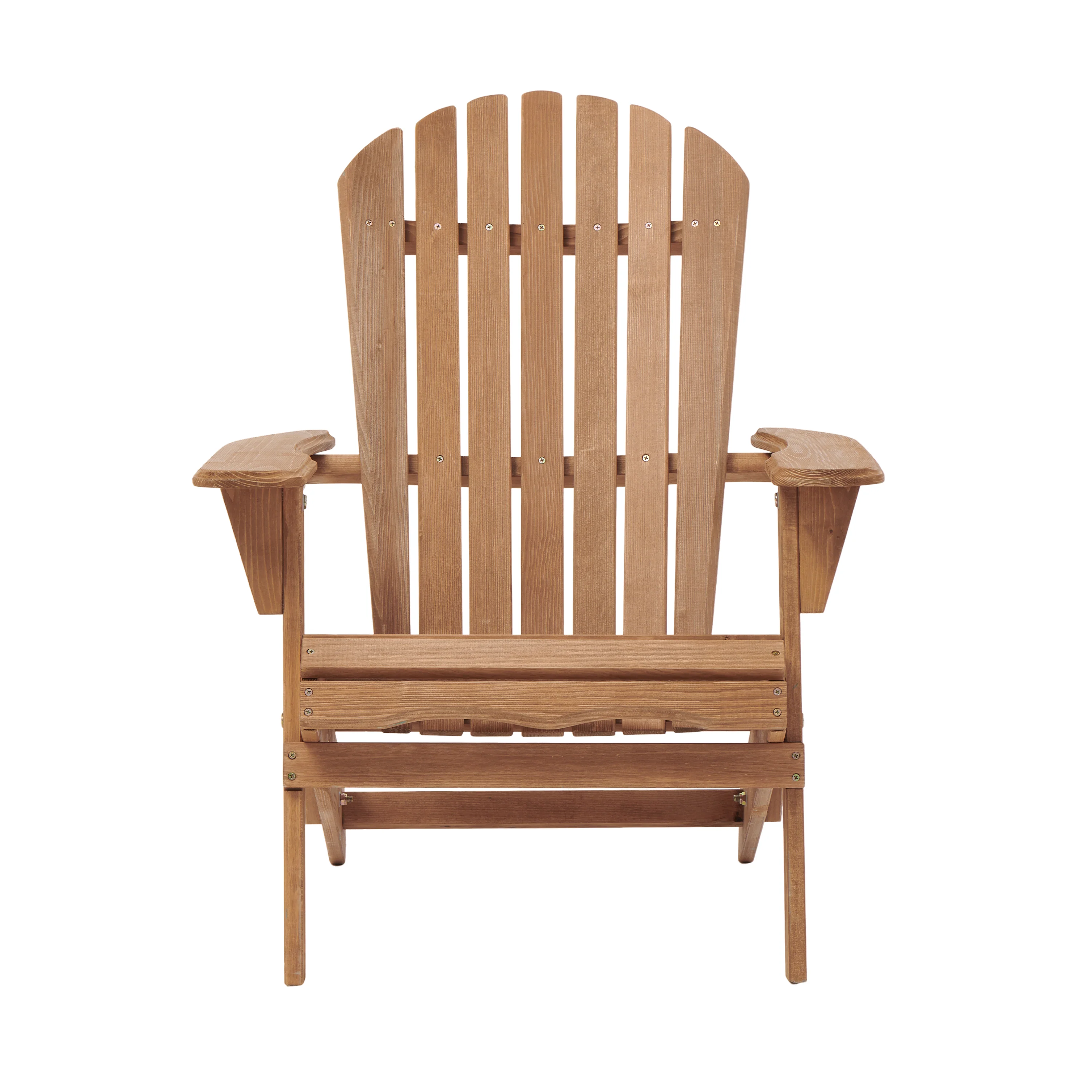 Outdoor Wooden Folding Adirondack Chair Set of 2 - Image 20