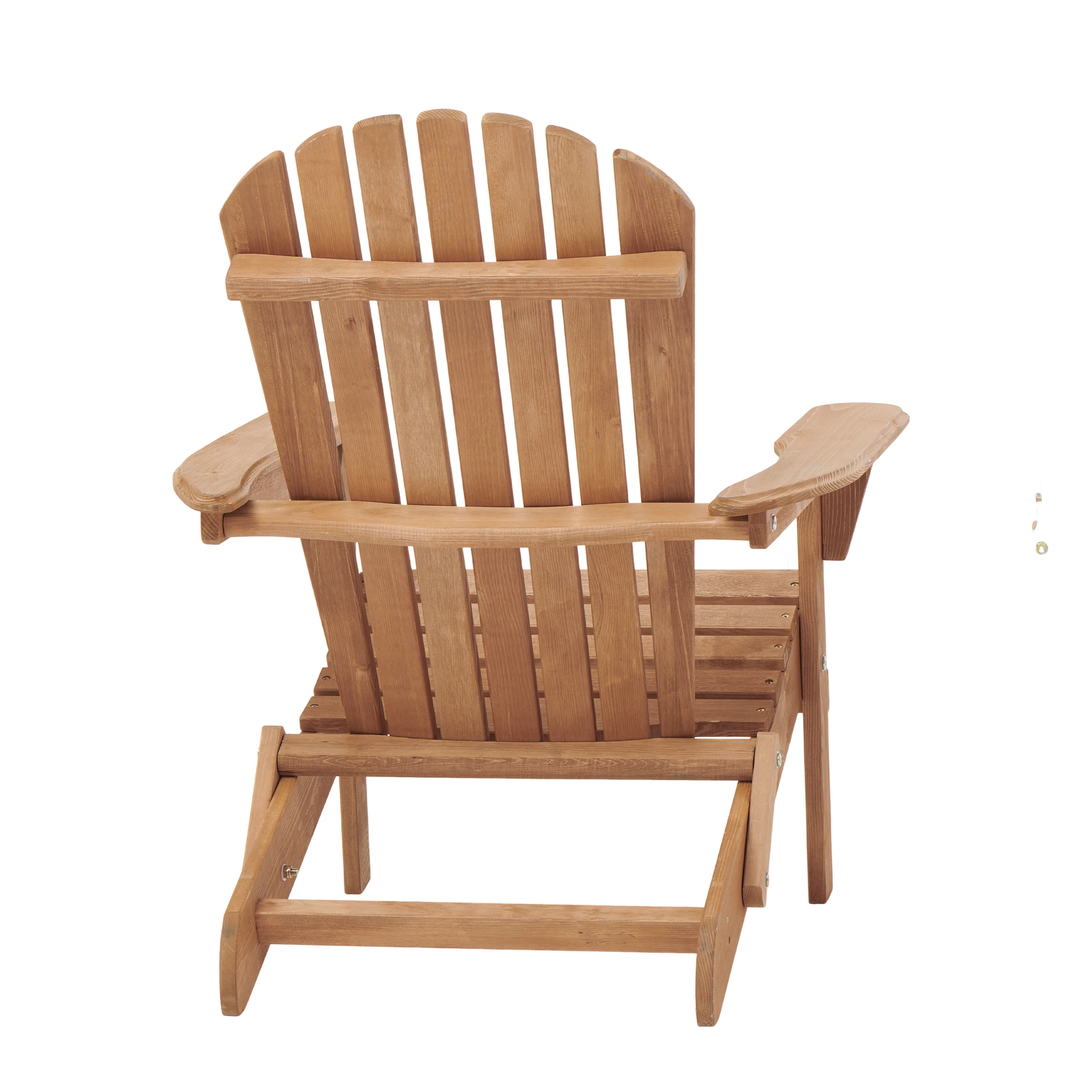 Outdoor Wooden Folding Adirondack Chair Set of 2 - Image 21