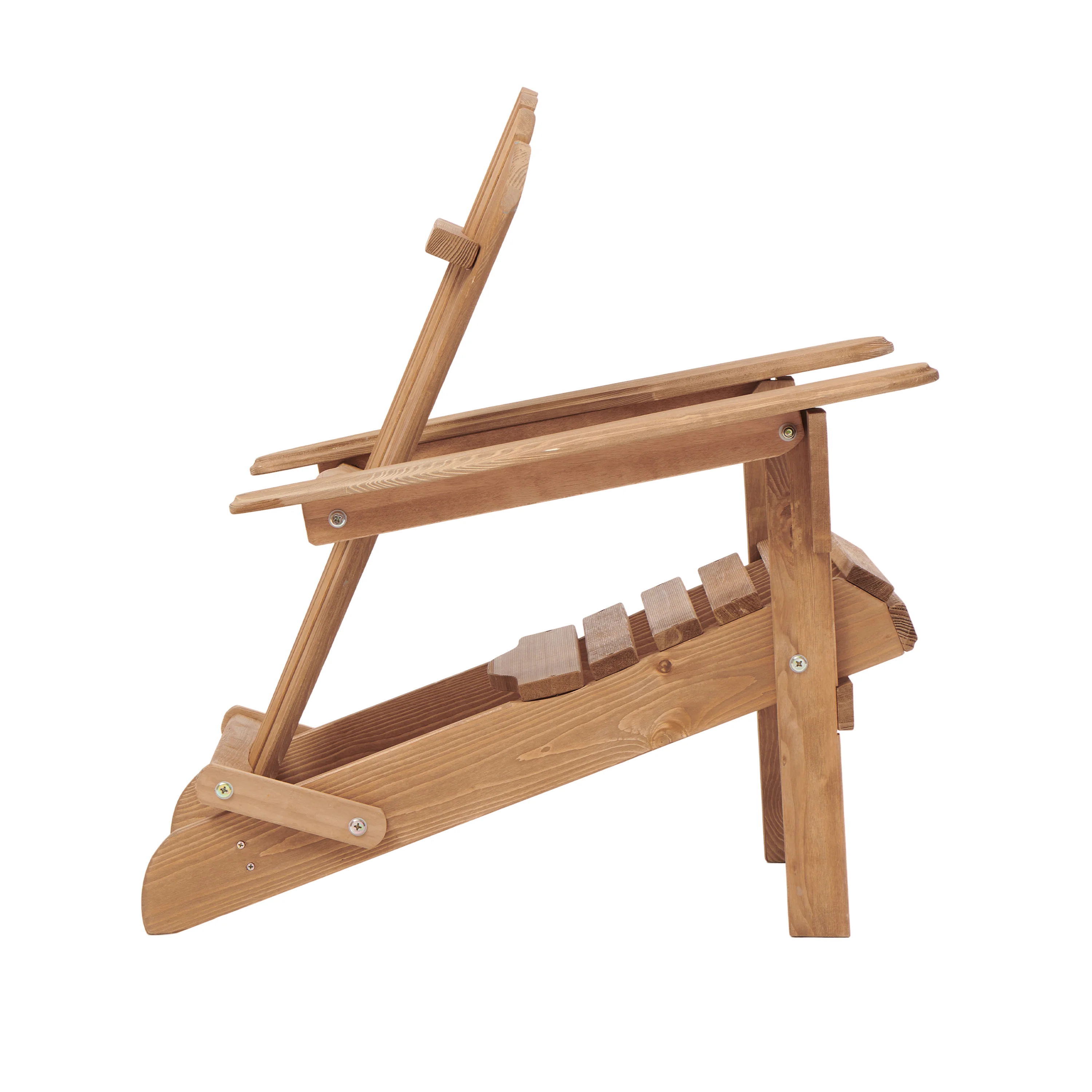 Outdoor Wooden Folding Adirondack Chair Set of 2 - Image 24