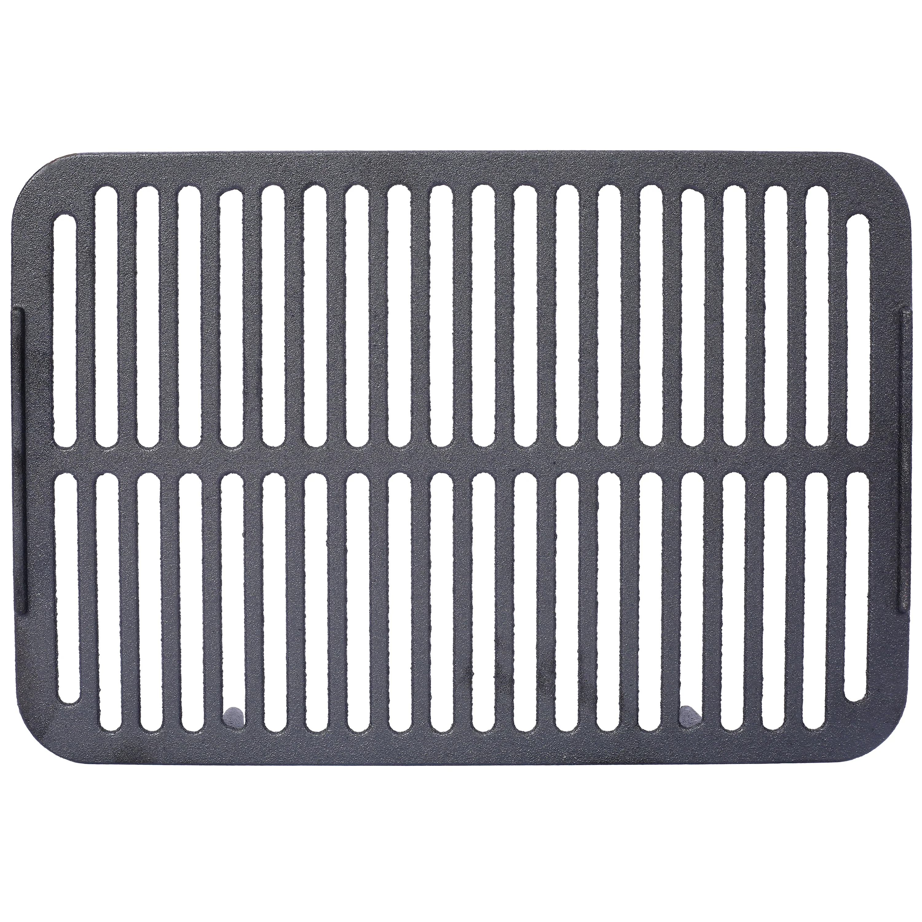 Oval Cast Iron Grill Outdoor Portable Charcoal Tabletop Skillet - Image 14