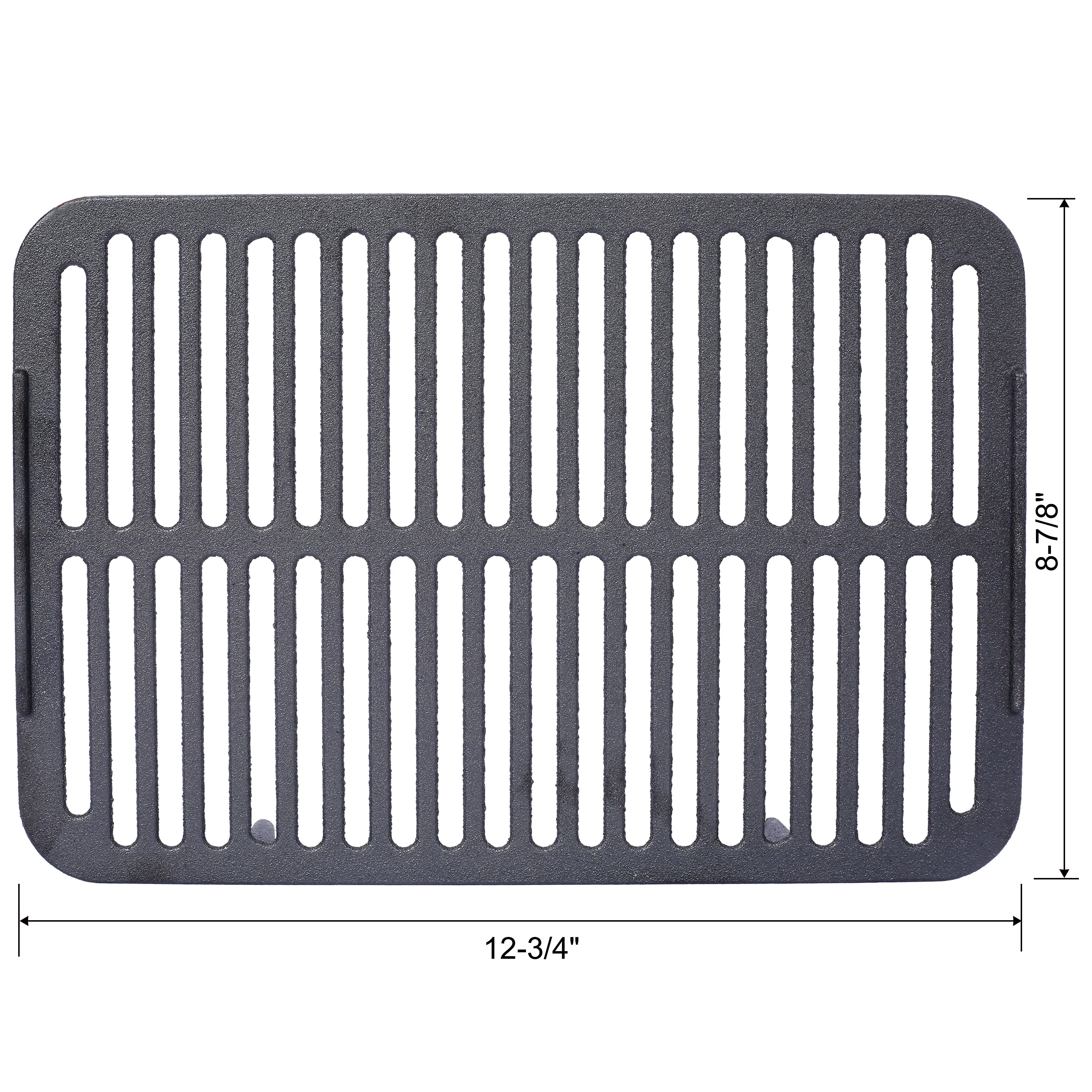 Oval Cast Iron Grill Outdoor Portable Charcoal Tabletop Skillet - Image 16