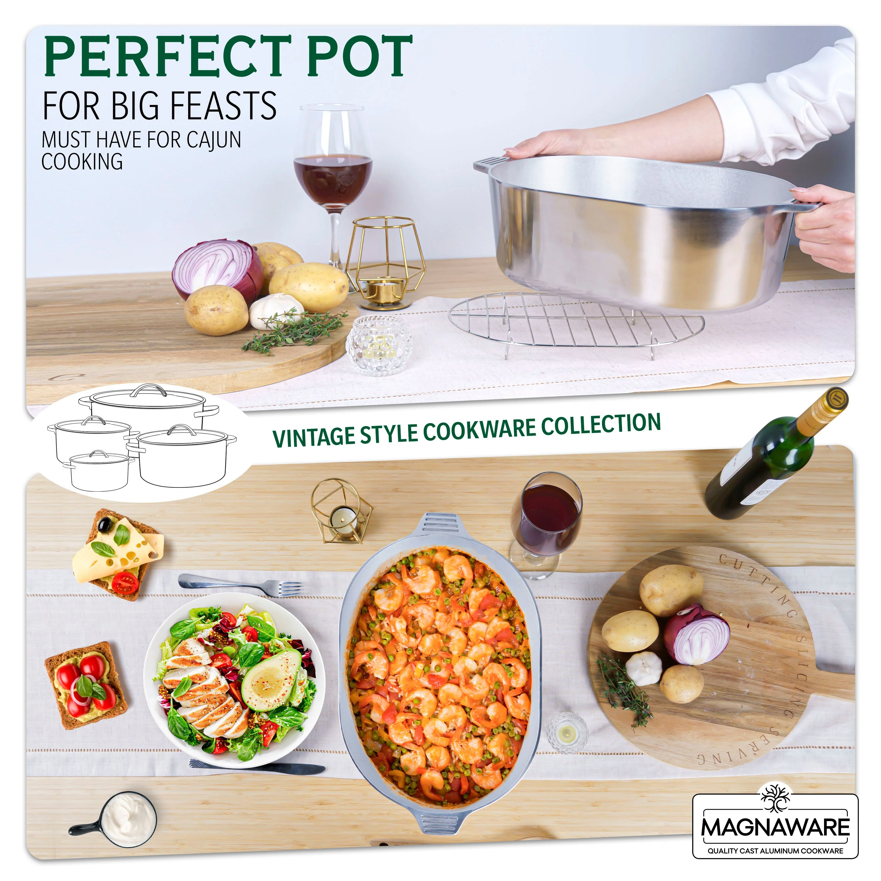 Oval Dutch Oven with Lid - 10 Quart (15 Inch) - Image 8
