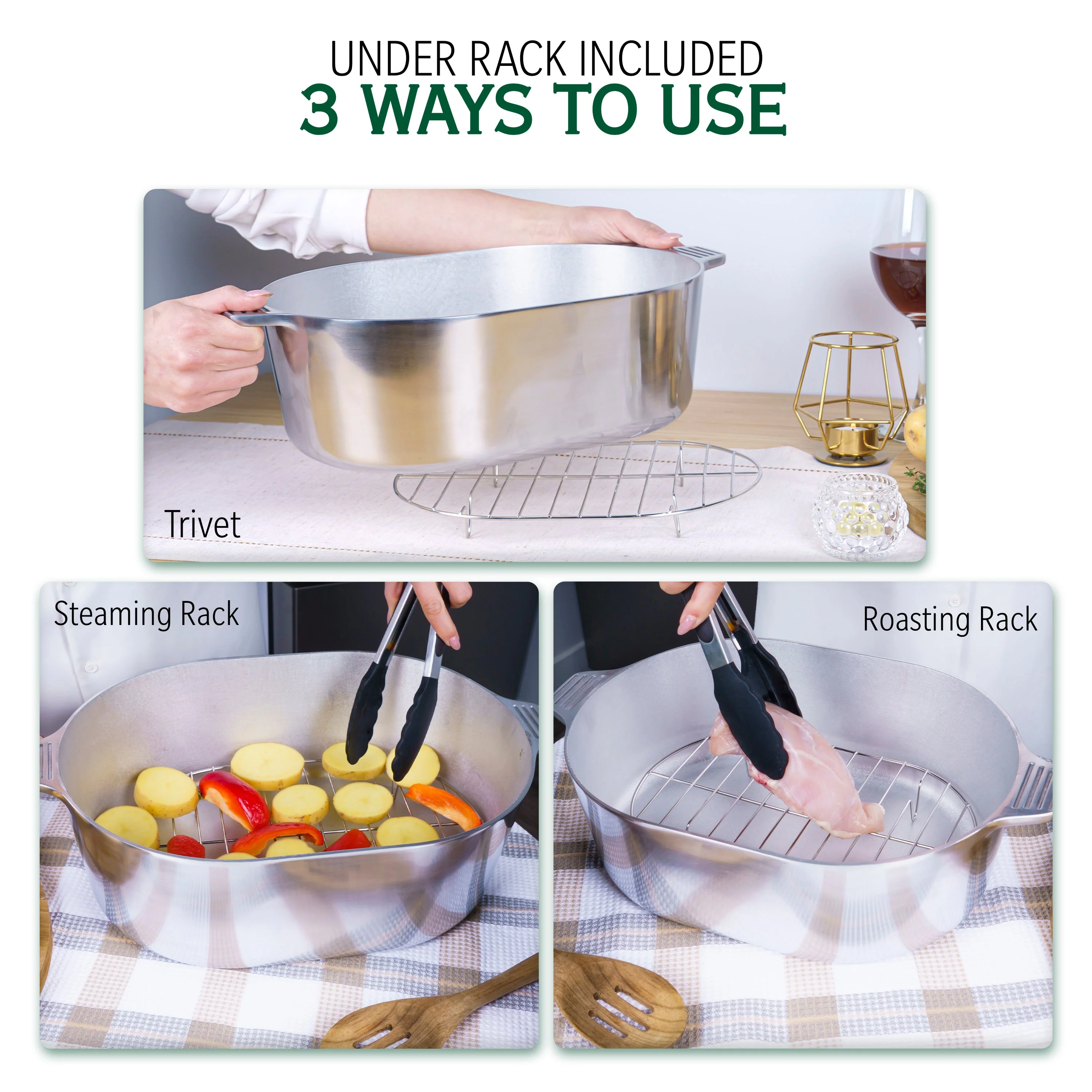 Oval Dutch Oven with Lid - 10 Quart (15 Inch) - Image 9