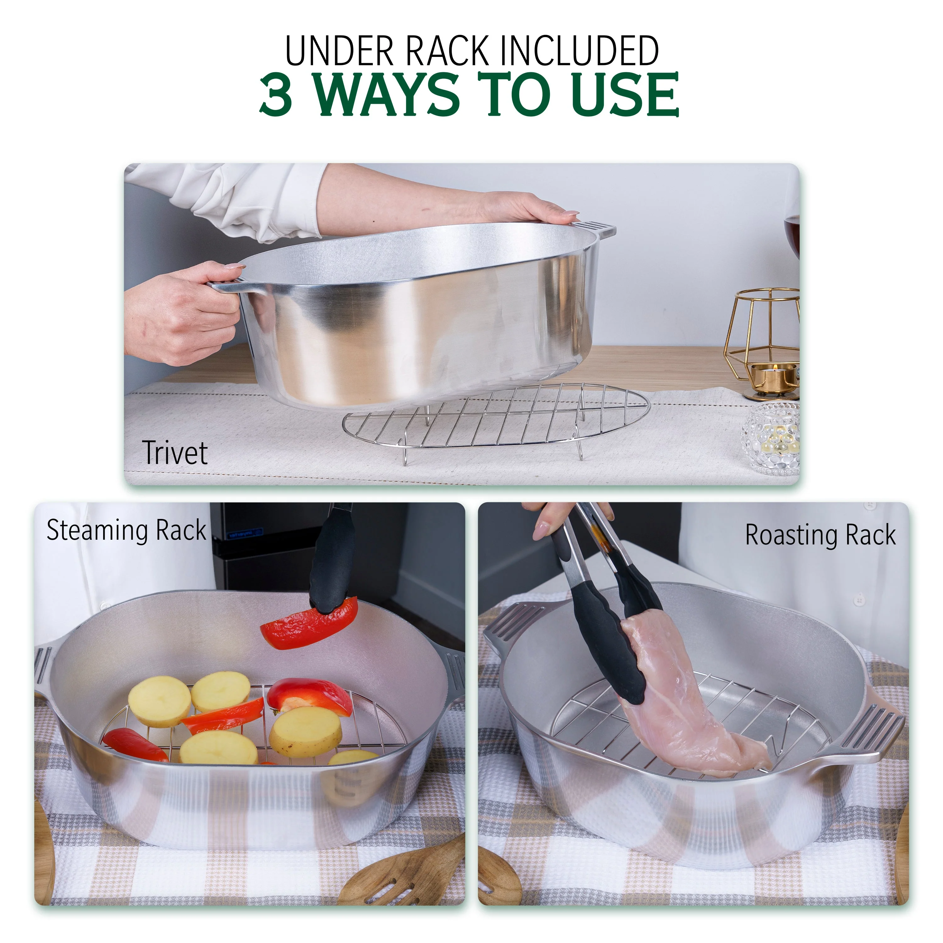 Oval Dutch Oven with Lid - 8 Quart (13 Inch) - Image 9
