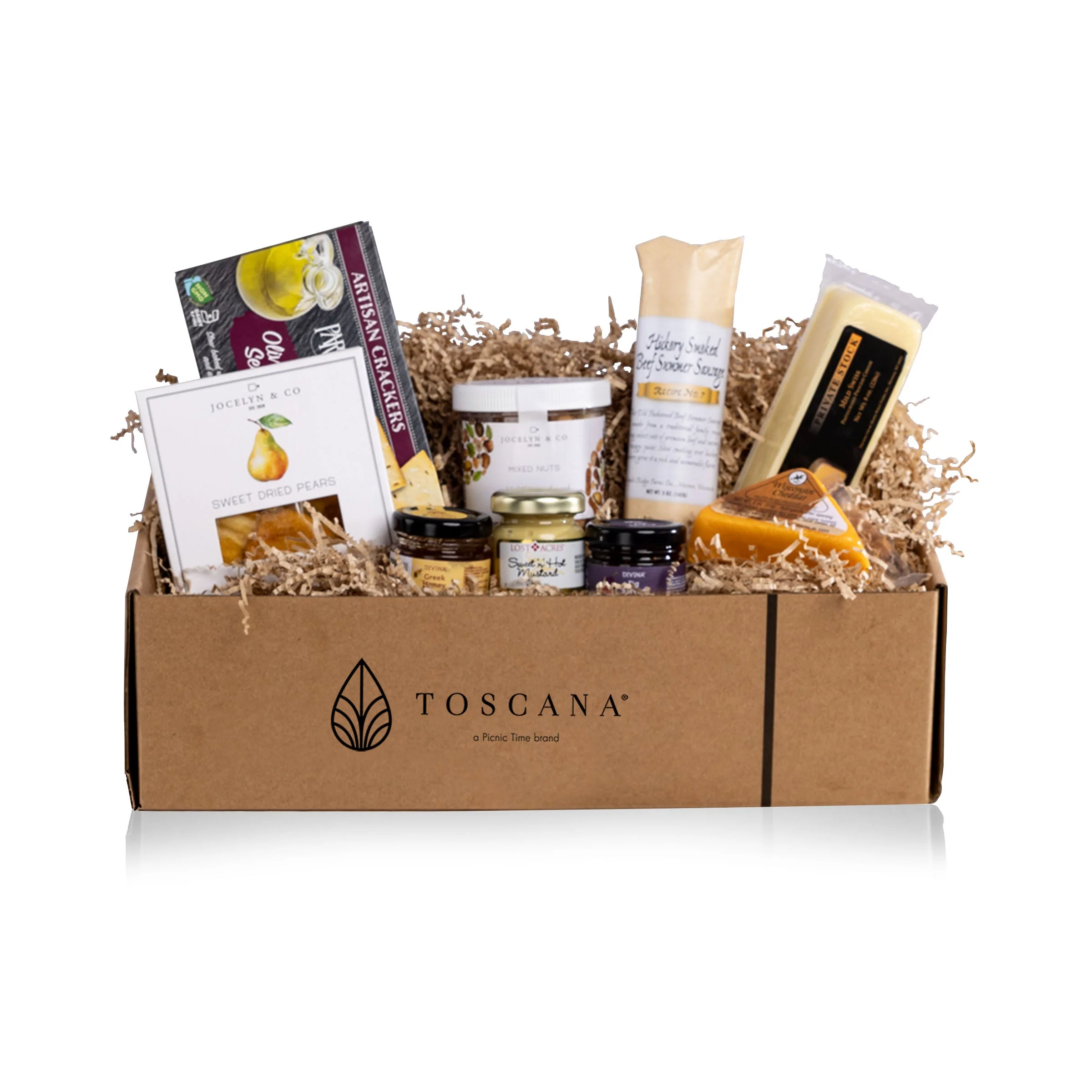 Ovale Cutting Board with Gourmet Gift Pack - Image 4