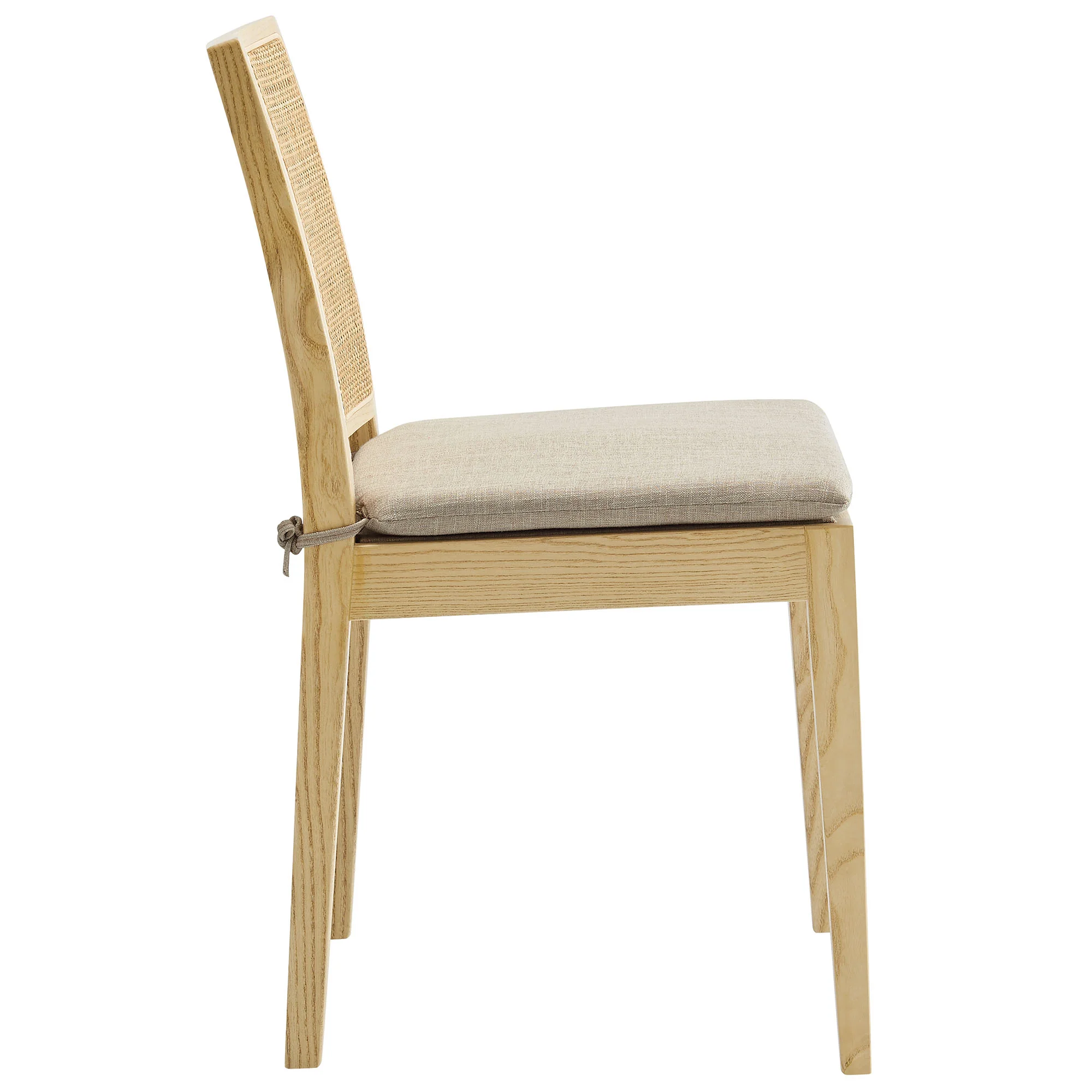 Ovard Wood and Rattan Dining Chair by Modway - Image 4