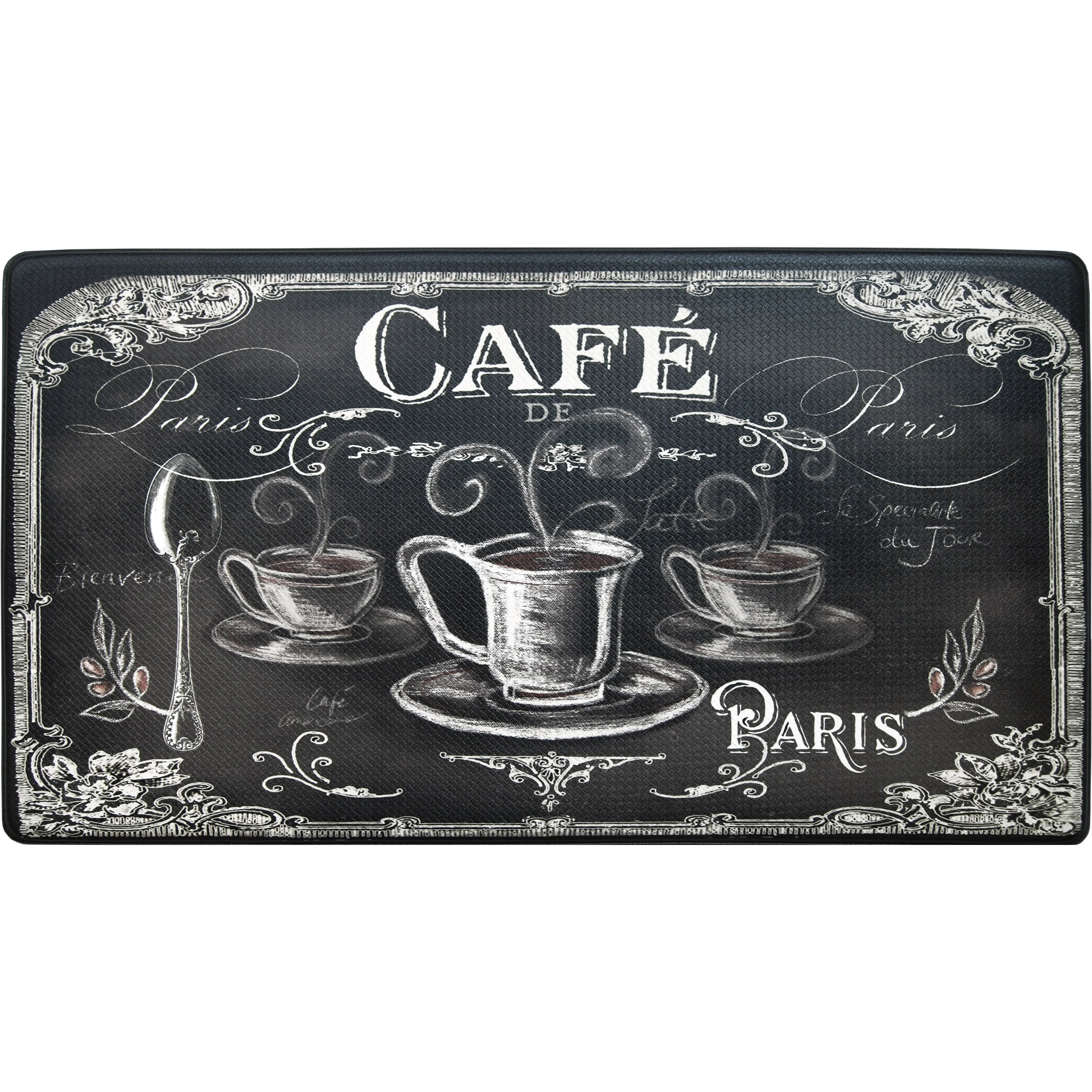 Oversized 20"x36" Feel at Ease Anti-Fatigue Kitchen Mat (Cafe) - Image 2