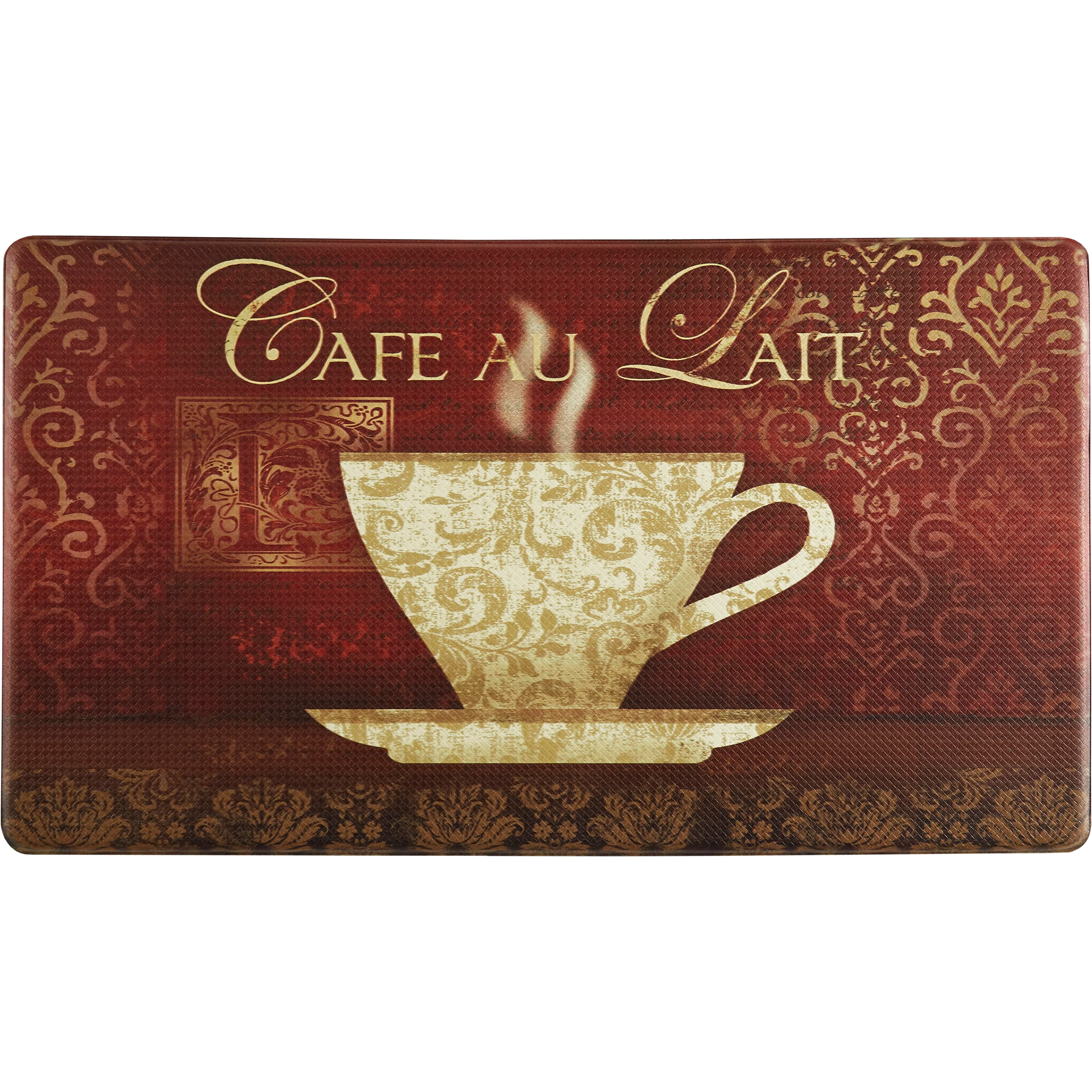Oversized 20"x36" Feel at Ease Anti-Fatigue Kitchen Mat (New Coffee) - Image 2