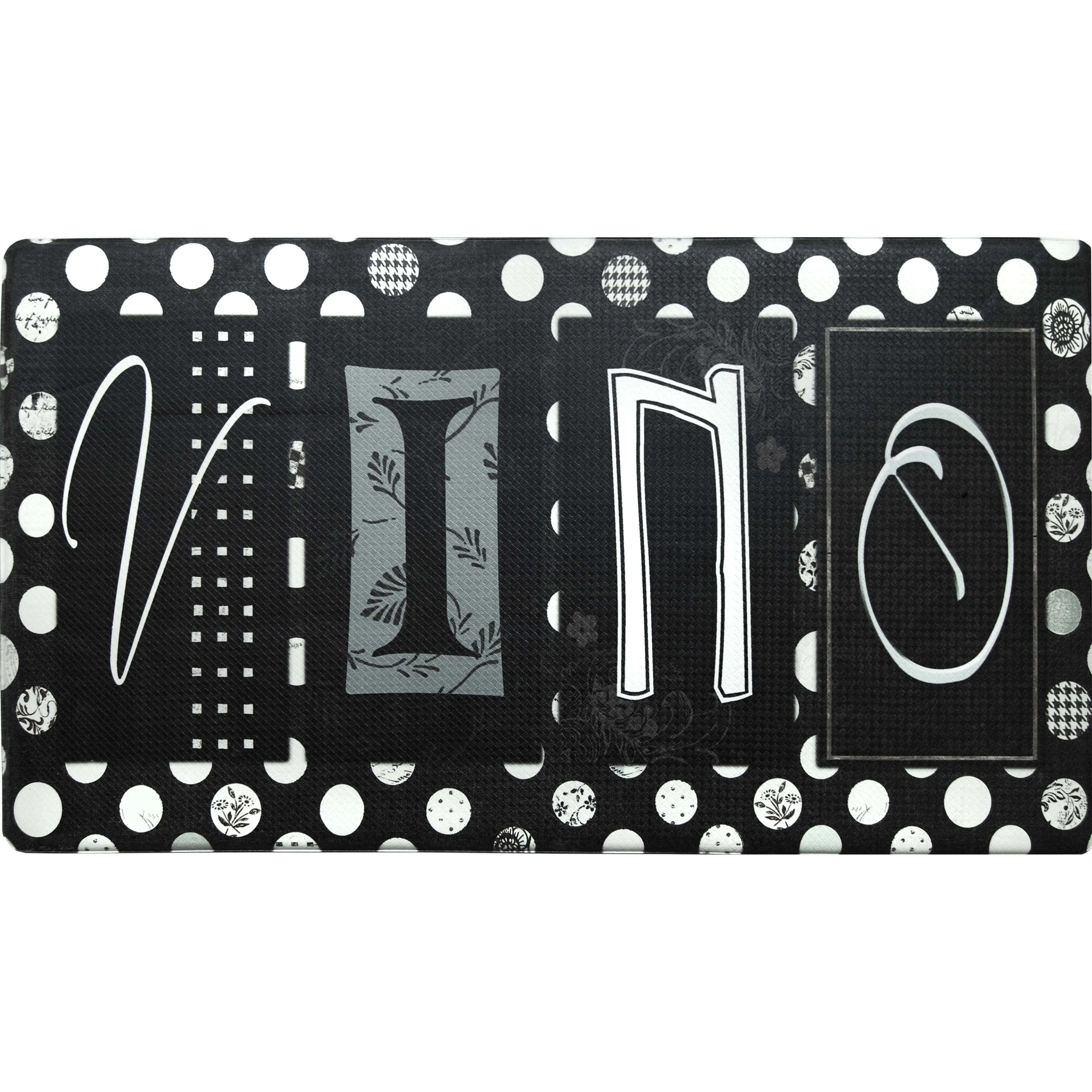 Oversized 20"x36" Feel at Ease Anti-Fatigue Kitchen Mat (Vino) - Image 2