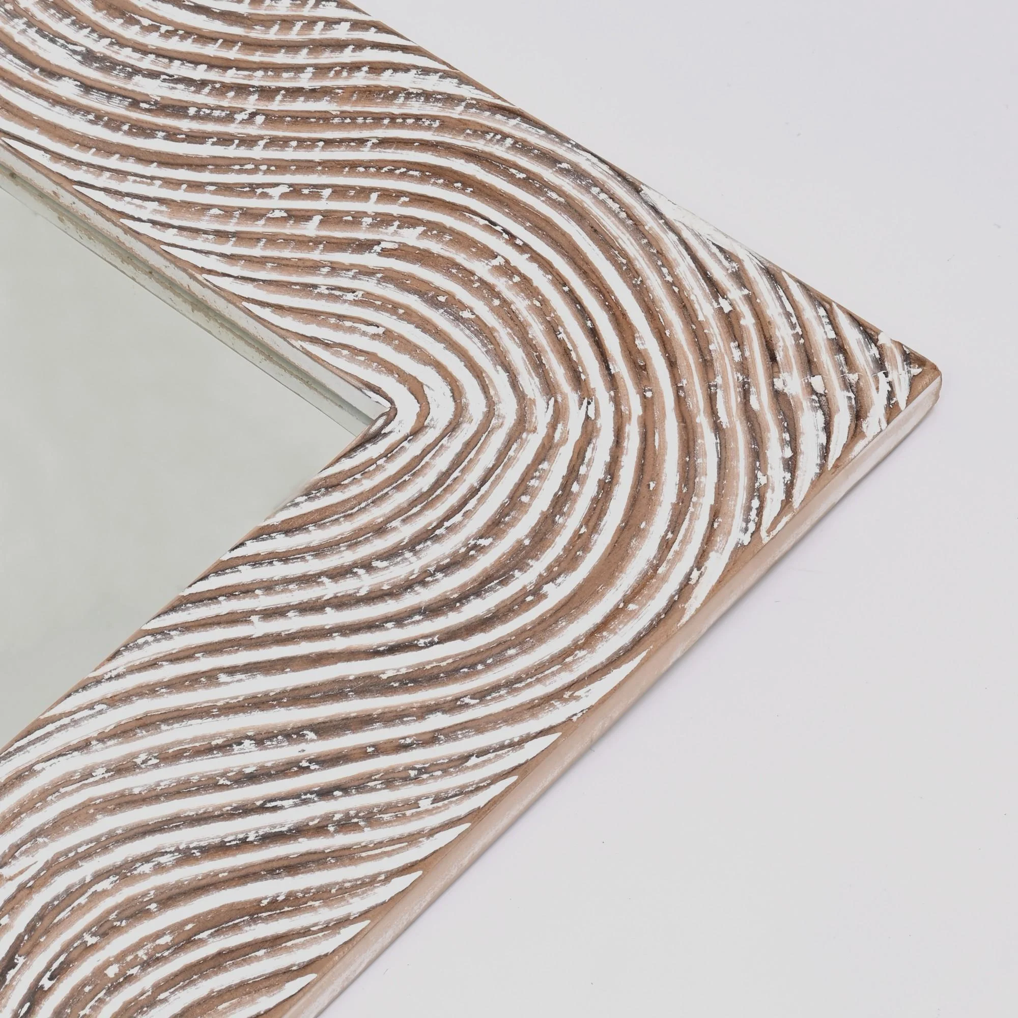 Oversized 36” x 72” Hand-Finished Wall Mirror - Image 6