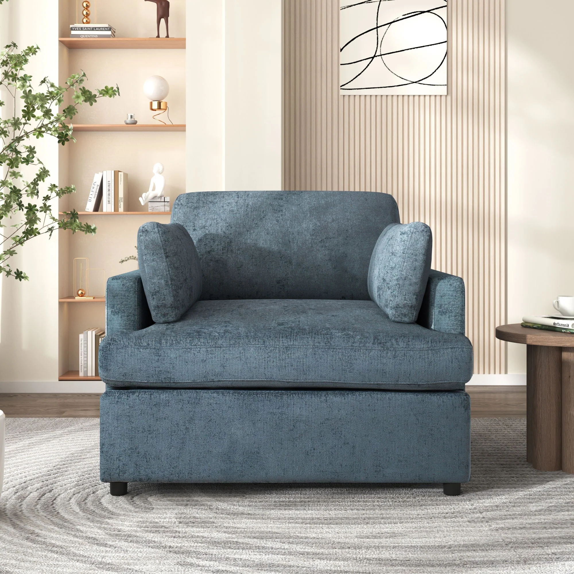Oversized Accent Chair Comfortable Armrest Cushions - Image 2
