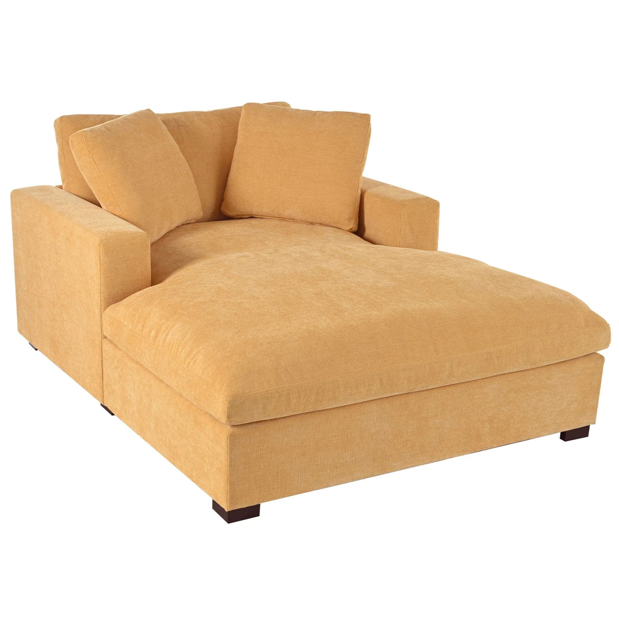Oversized Chaise Lounge Chair Classic Design - Image 2