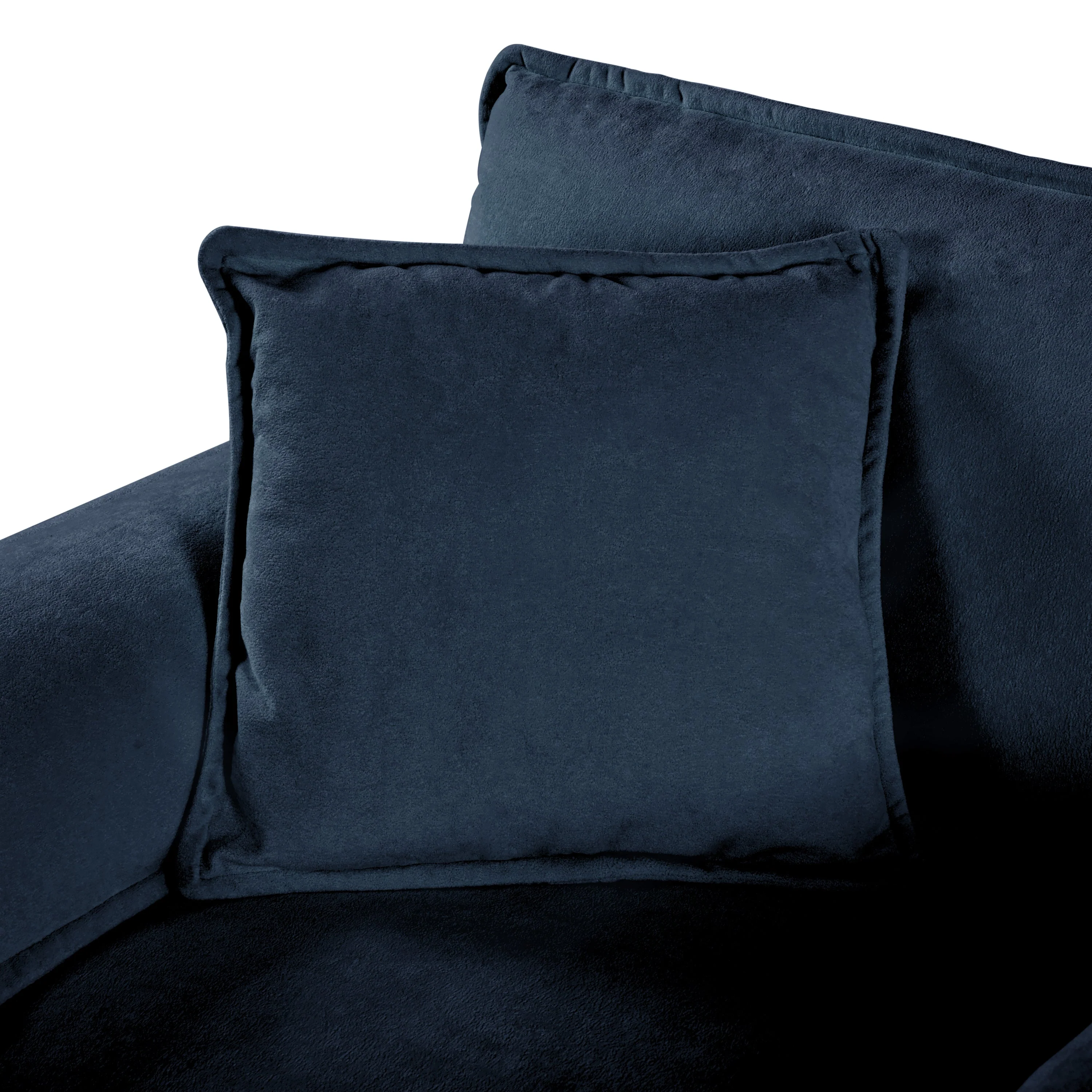 Oversized Deep Seat Sectional Sofa Modern Chenille Cloud Couch Large 3 Seater Modular Sofa with 3 Pillows - Image 17