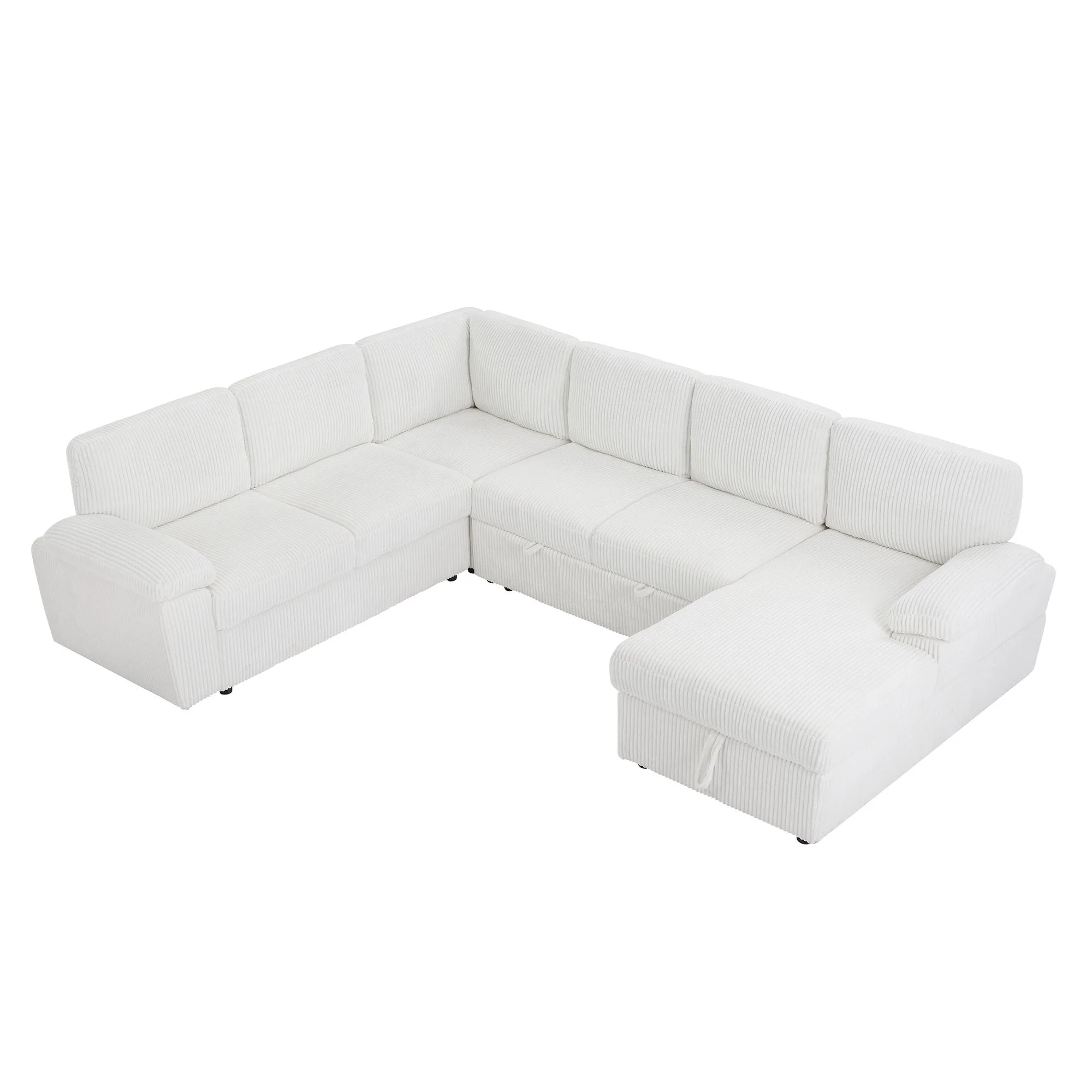 Oversized Modular Storage Sectional Sofa Couch - Image 3