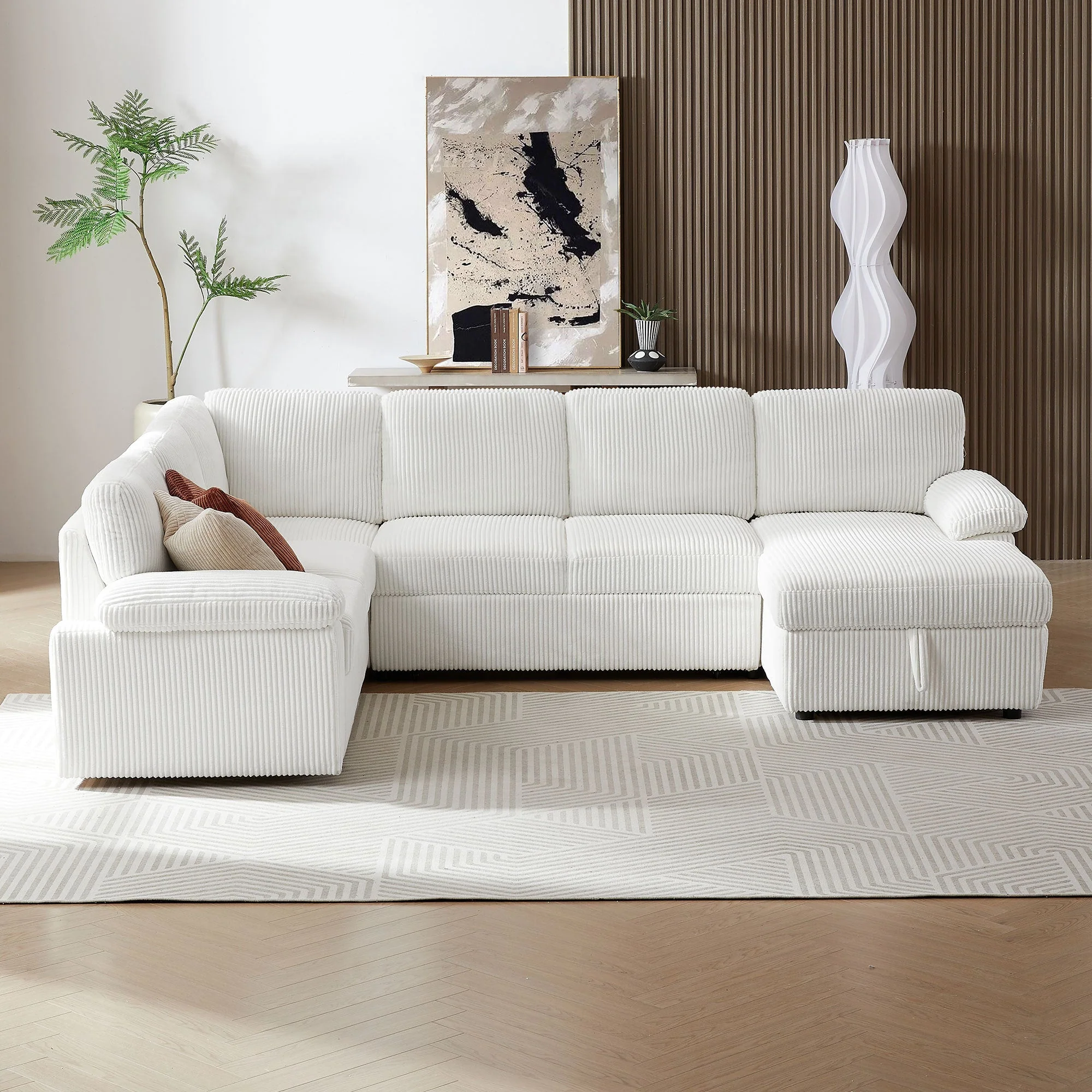 Oversized Modular Storage Sectional Sofa Couch - Image 5