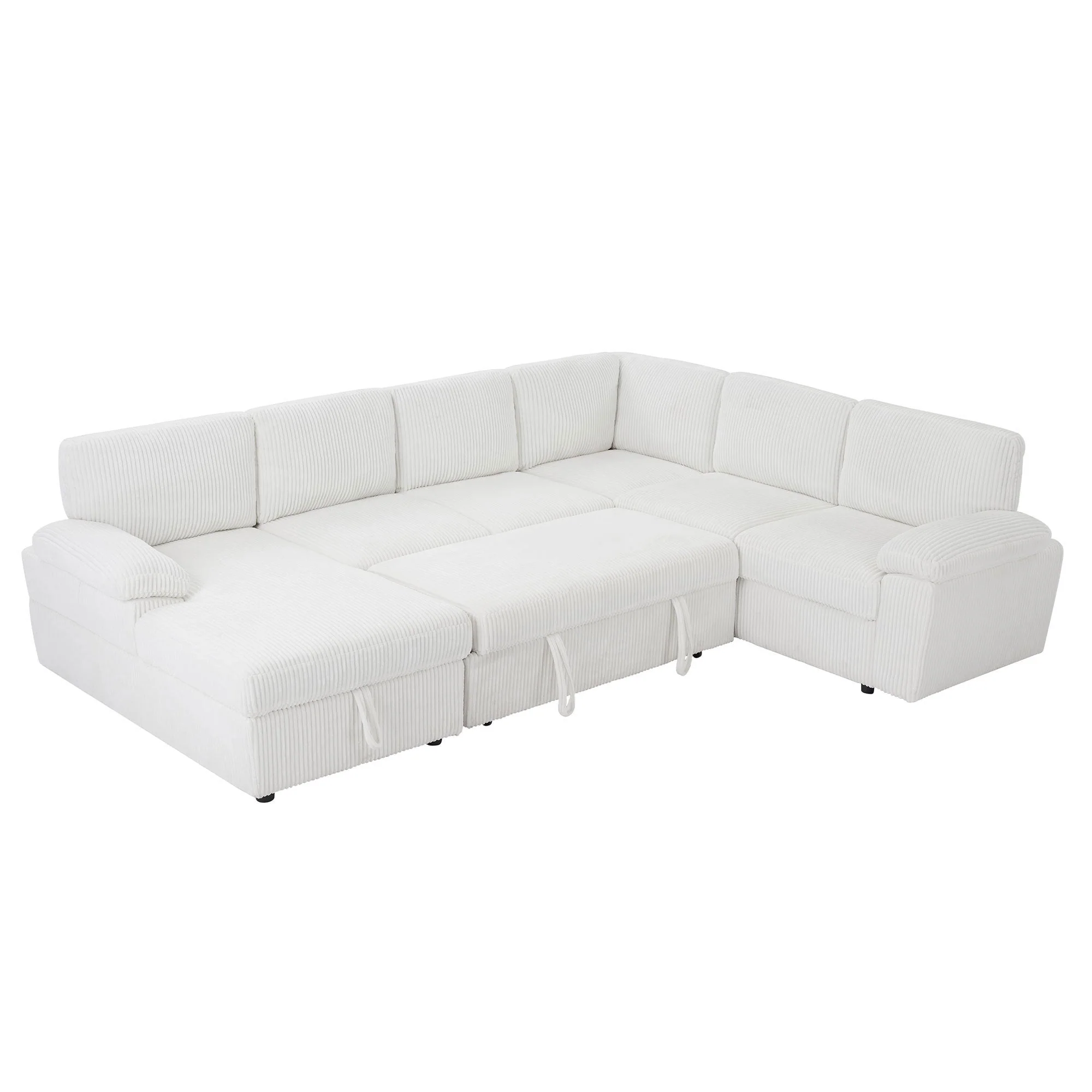 Oversized Modular Storage Sectional Sofa Couch - Image 3