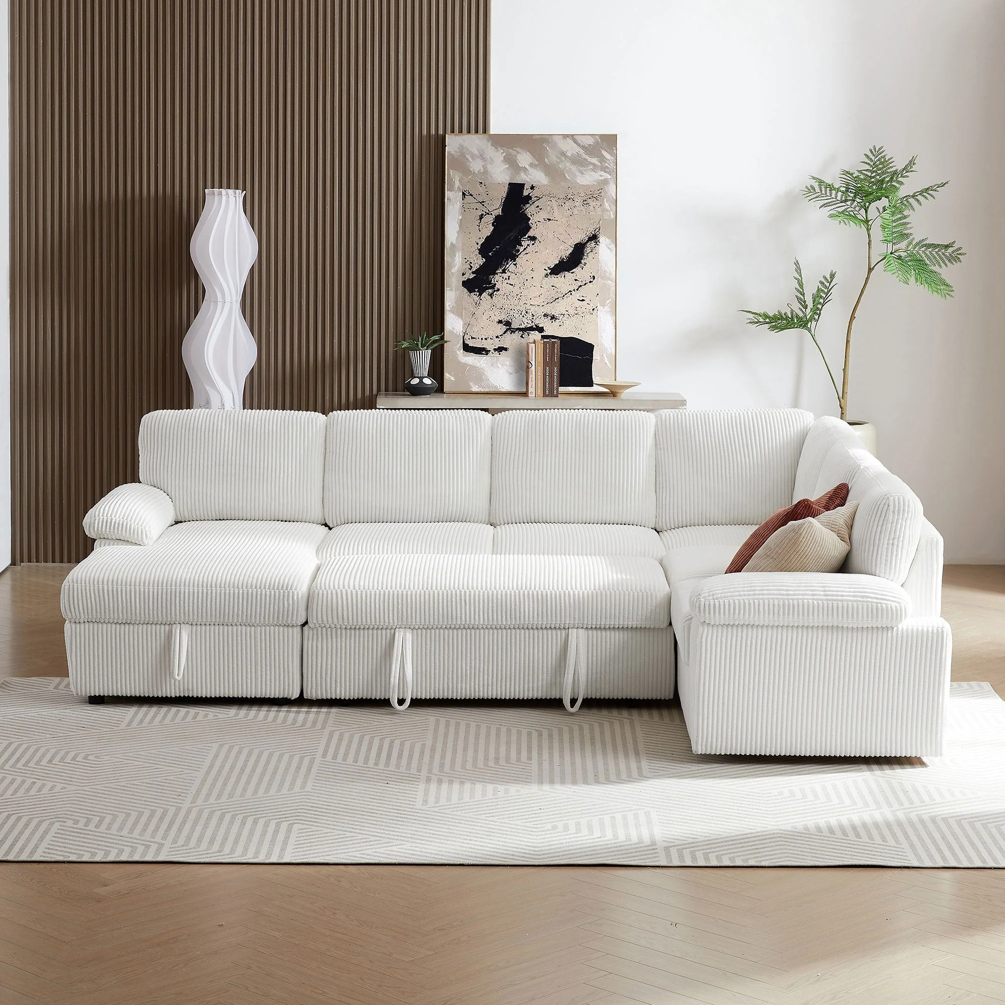 Oversized Modular Storage Sectional Sofa Couch - Image 6