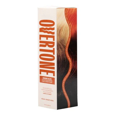 Overtone Ginger Glow Daily Conditioner - Semi-Permanent Copper 4.5 oz - Image 9