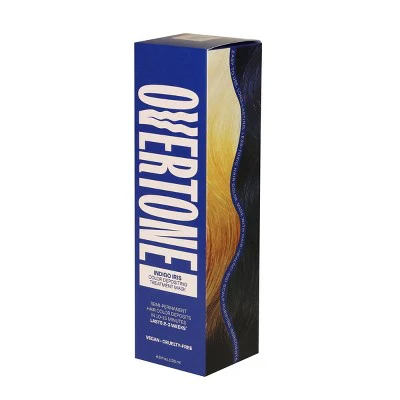 Overtone Indigo Iris Semi-Permanent Blue Hair Dye & Conditioner - Image 9
