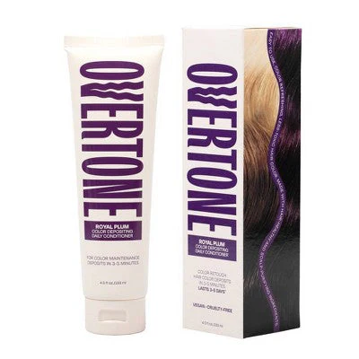 Overtone Royal Plum Daily Conditioner - Semi-Permanent Purple Hair Color
