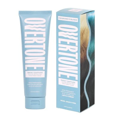 Overtone Smoky Sapphire Semi-Permanent Hair Dye & Conditioner