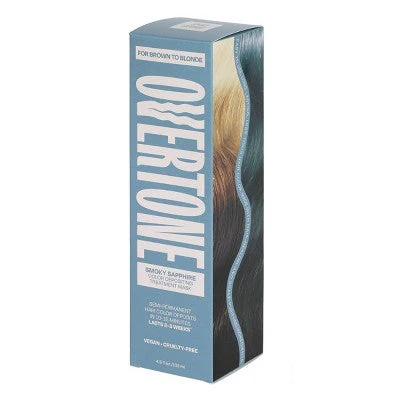 Overtone Smoky Sapphire Semi-Permanent Hair Dye & Conditioner - Image 9