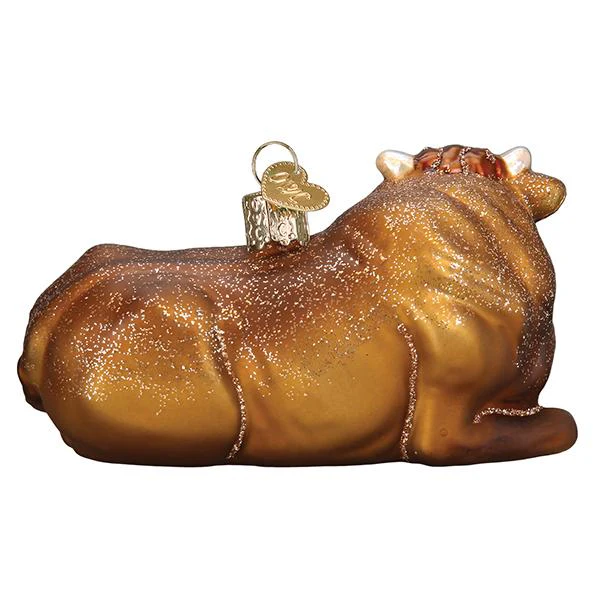 Ox Ornament by Old World Christmas - Image 4