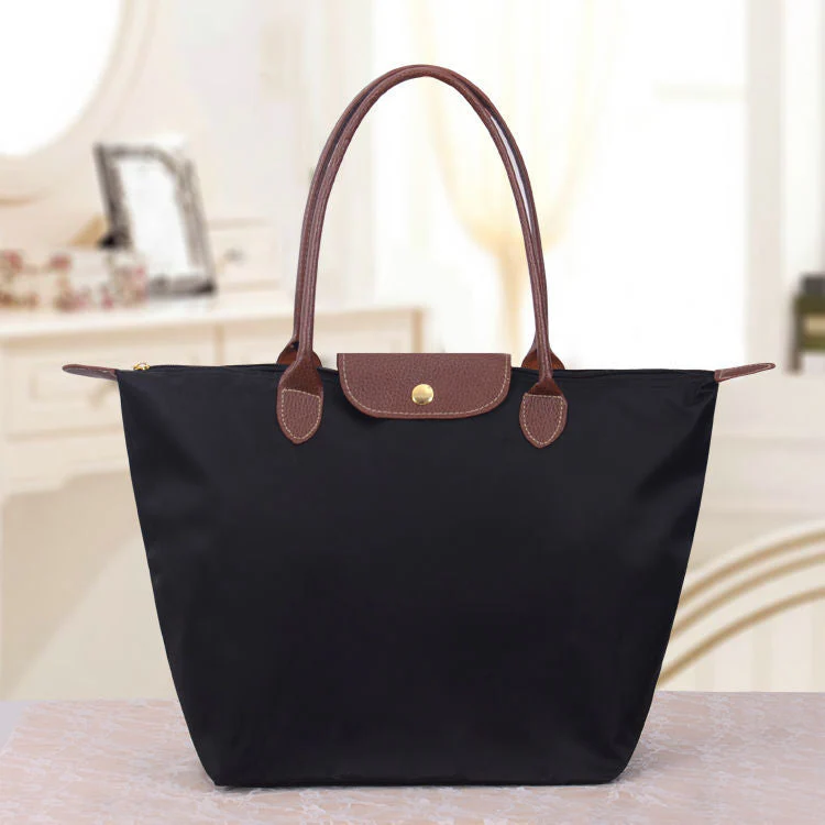 Oxford Shoulder Bag for Women Luxury Handbag Spacious Everyday Tote - Image 3
